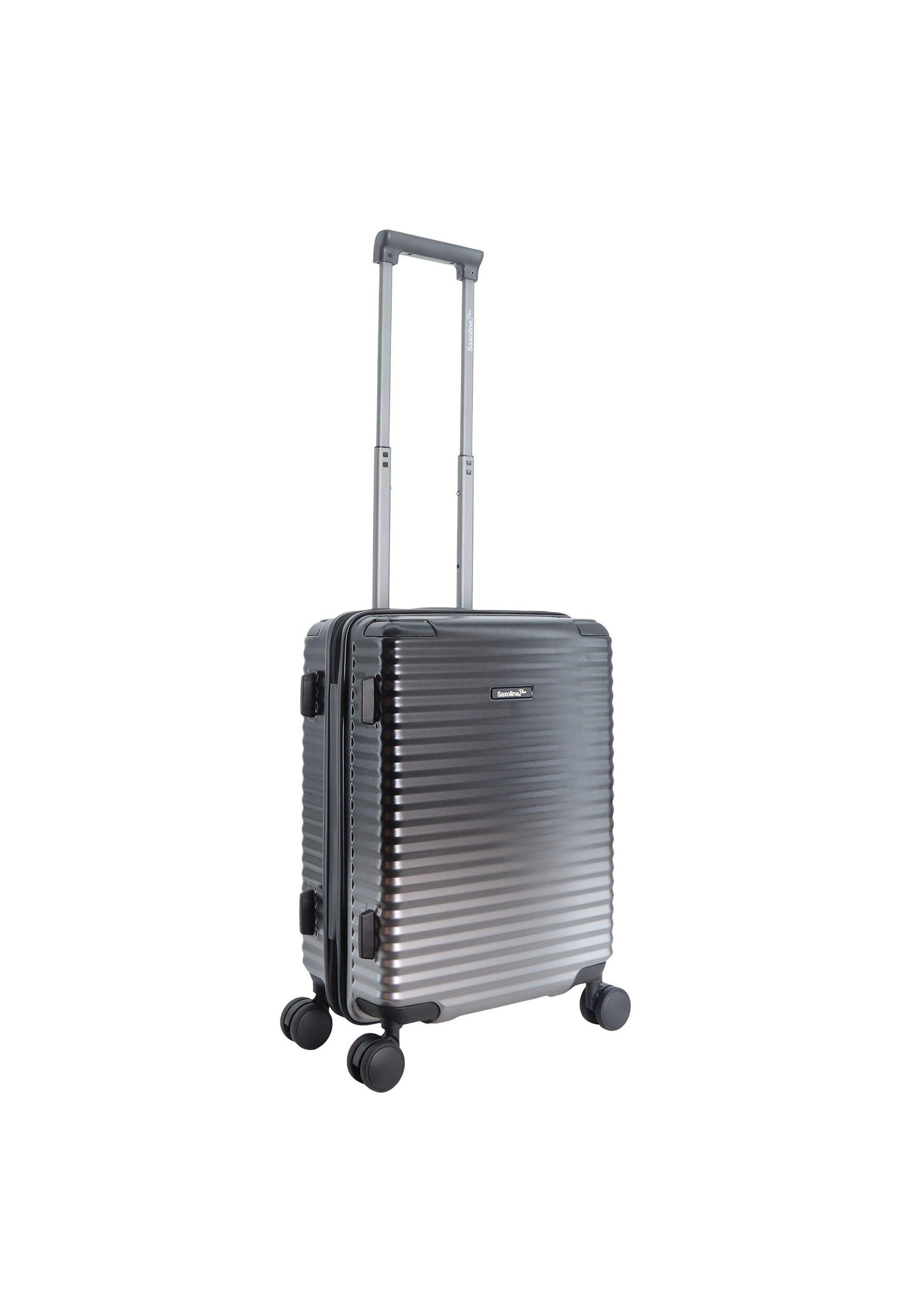 Saxoline Blue Elite Handgepäck Hartschalenkoffer / Trolley / Reiskoffer - (Small) Schwarz