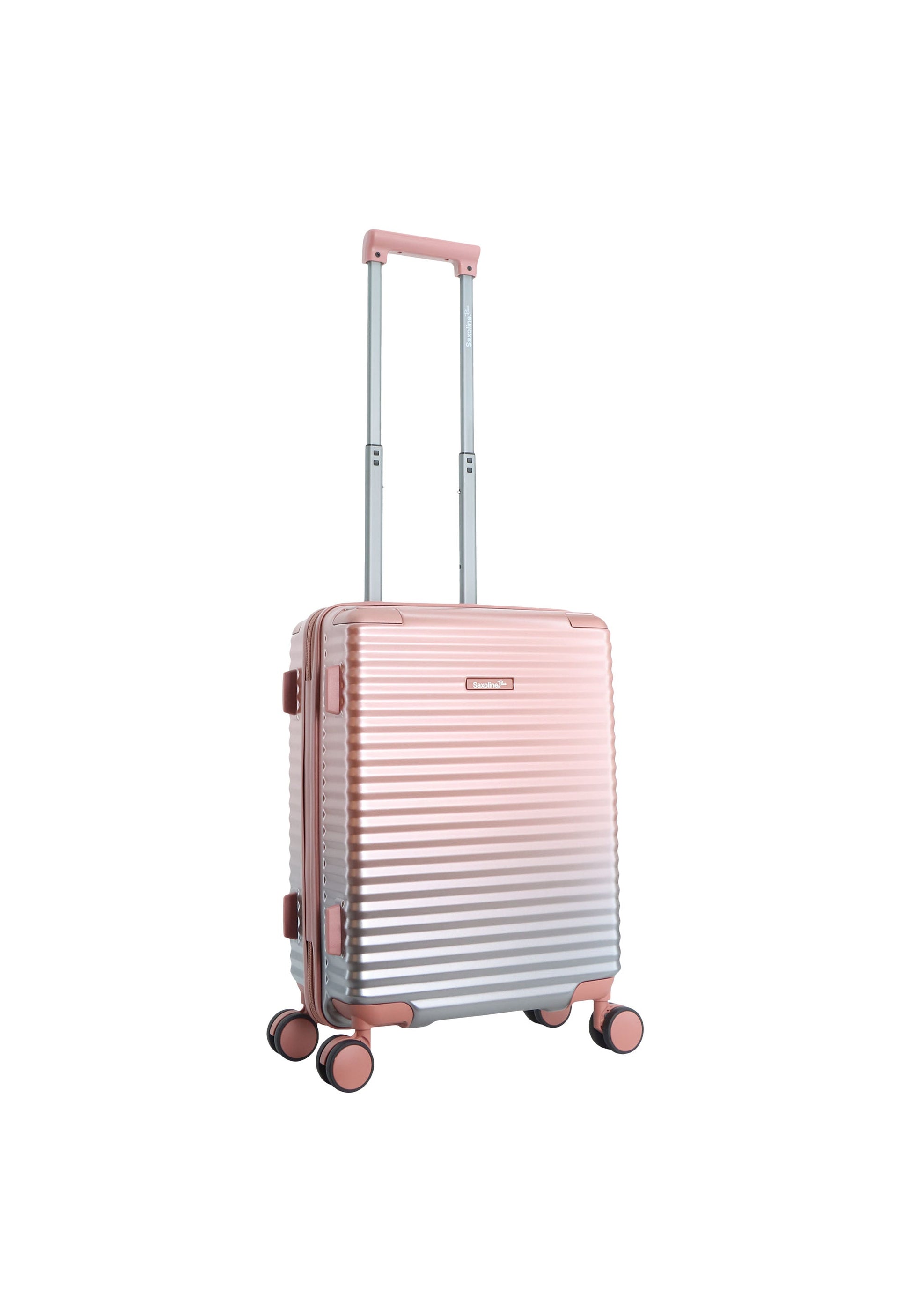 Saxoline Blue Elite Handgepäck Hartschalenkoffer / Trolley / Reiskoffer - (Small) Rosa