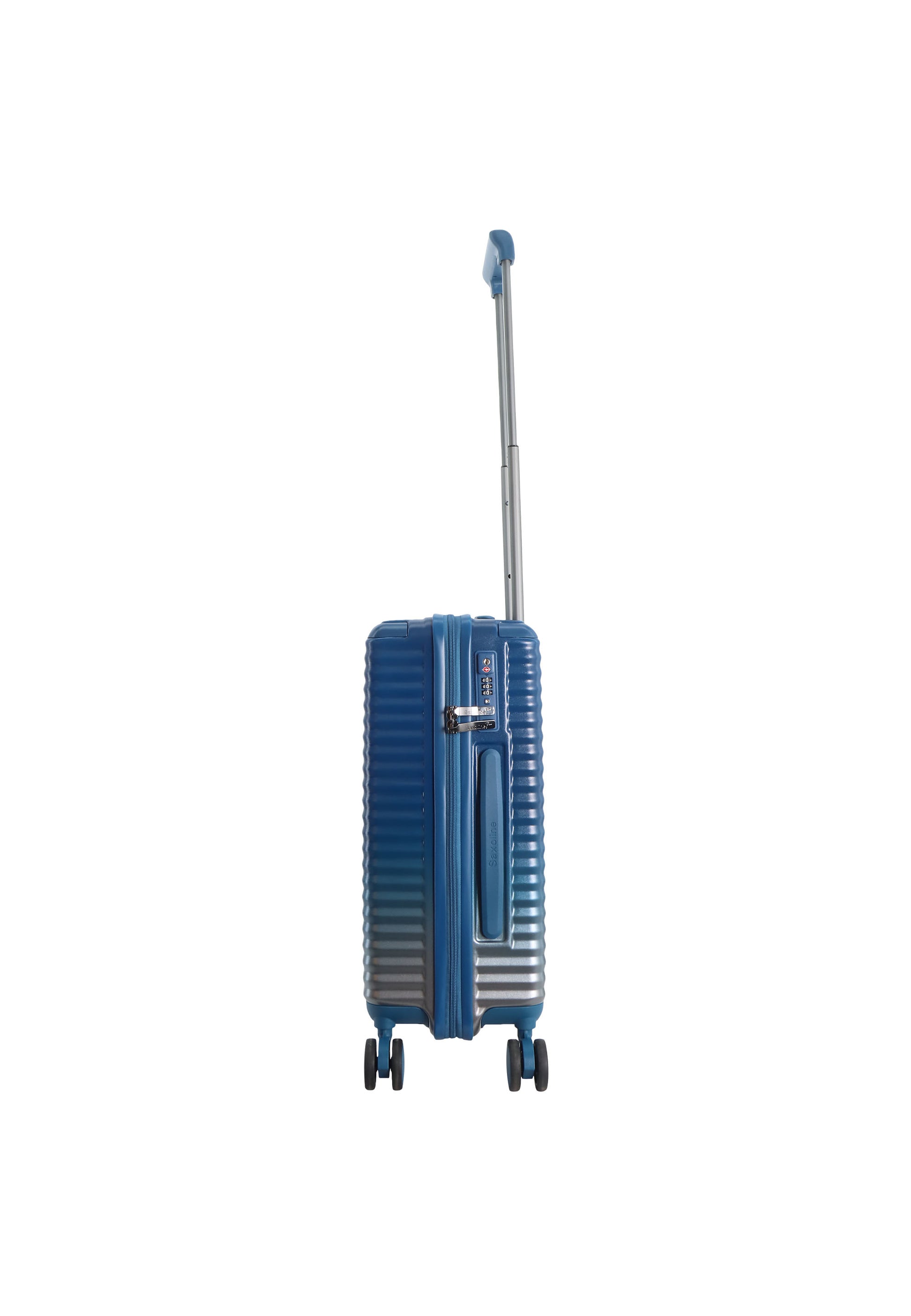 Saxoline Blue Elite Handgepäck Hartschalenkoffer / Trolley / Reiskoffer - (Small) Blau