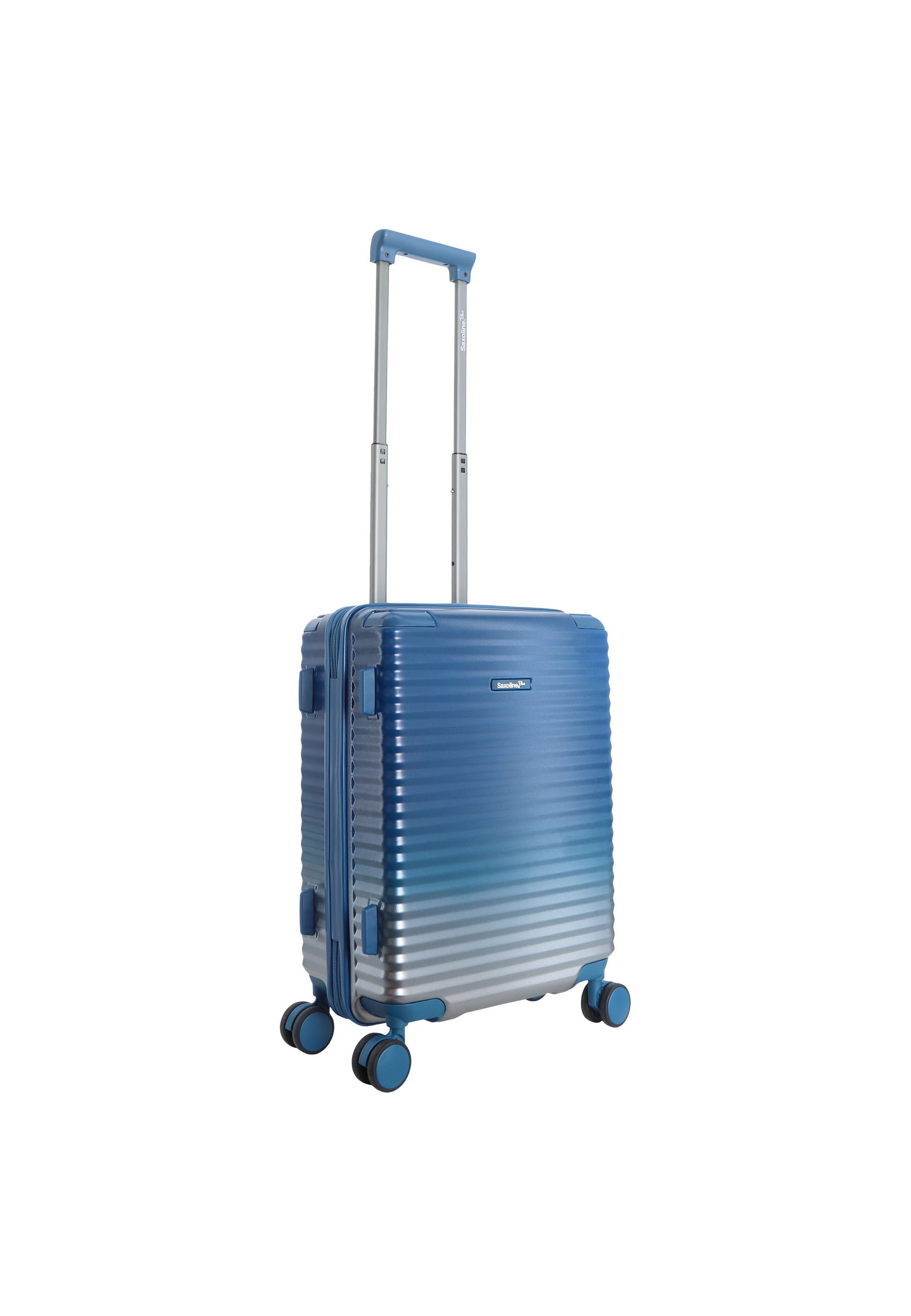 Saxoline Blue Elite Handgepäck Hartschalenkoffer / Trolley / Reiskoffer - (Small) Blau