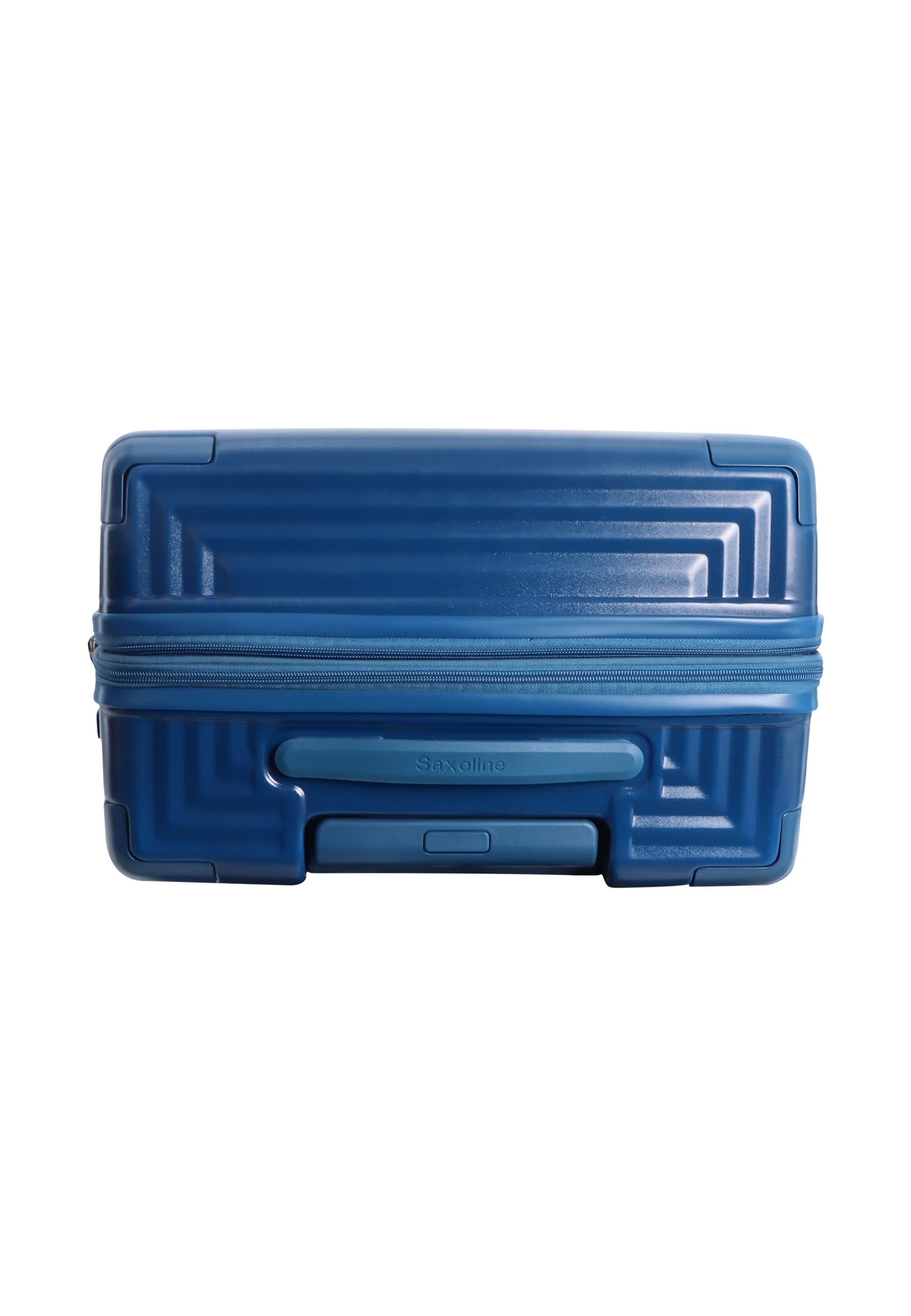 Saxoline Blue Elite Hartschalenkoffer / Trolley / Reiskoffer - (Medium) Blau