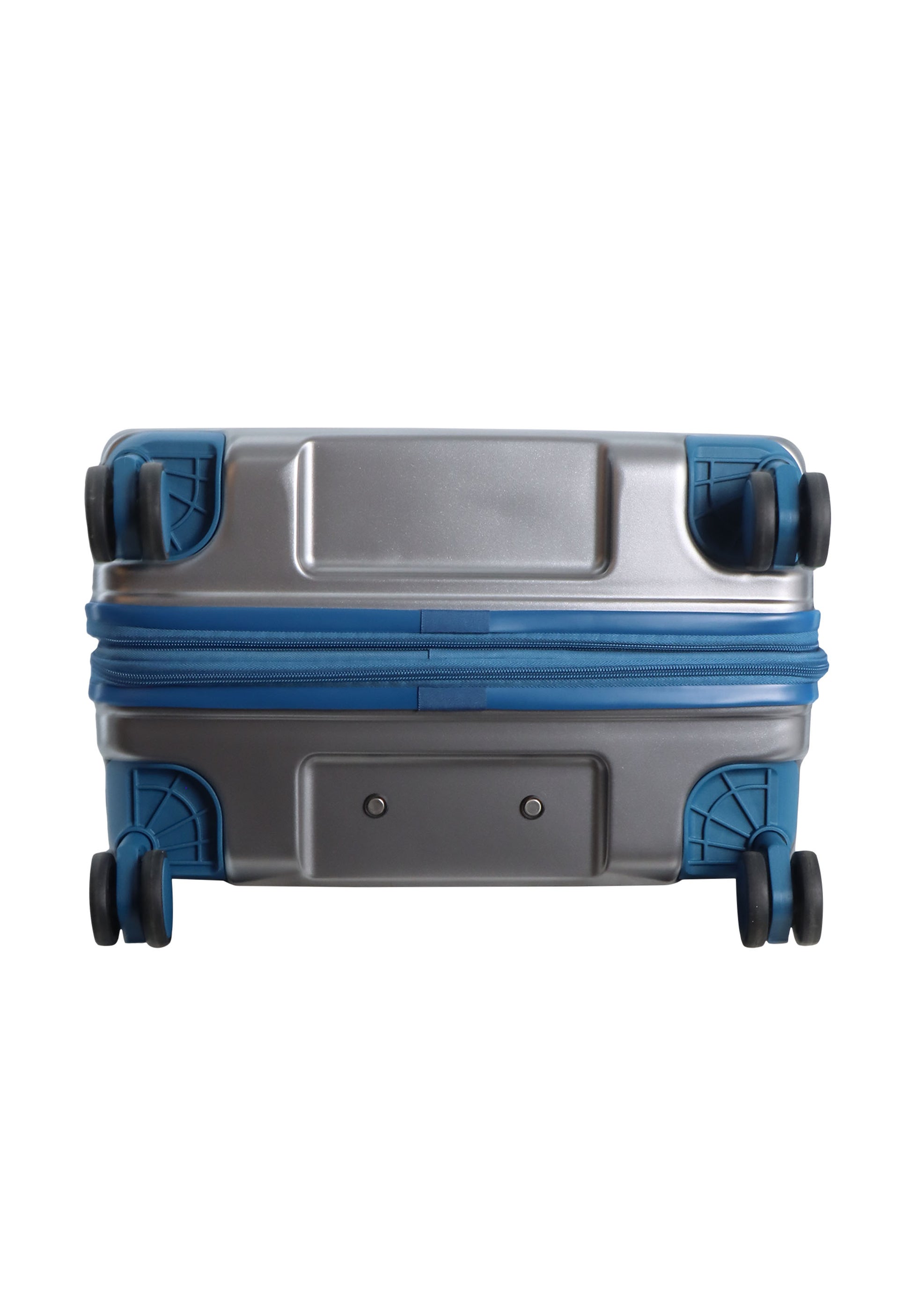 Saxoline Blue Elite Hartschalenkoffer / Trolley / Reiskoffer - (Medium) Blau