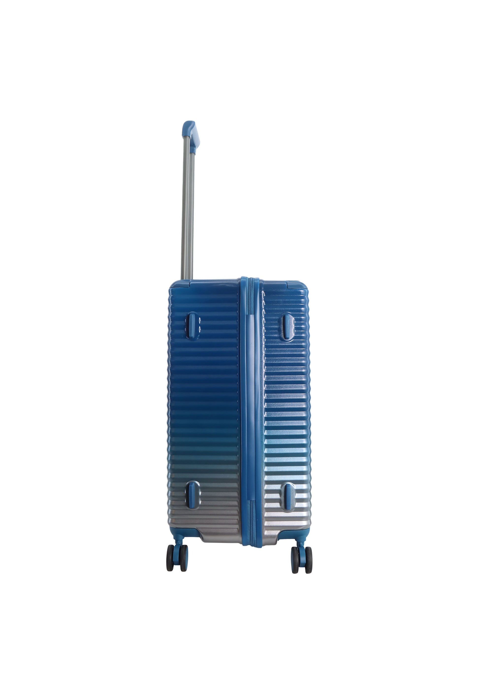 Saxoline Blue Elite Trunk Hartschalenkoffer / Trolley / Reiskoffer - (Medium) Blau