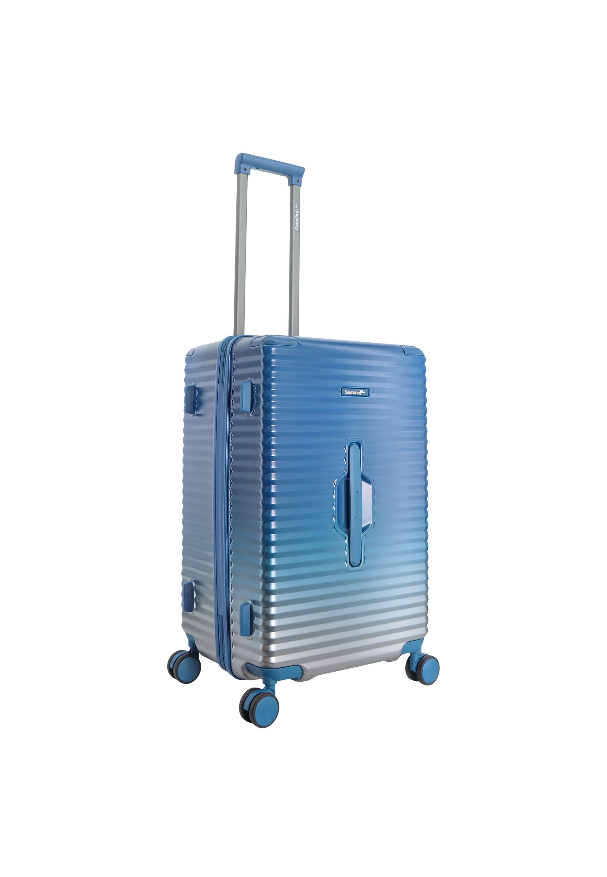 Saxoline Blue Elite Trunk Hartschalenkoffer / Trolley / Reiskoffer - (Medium) Blau