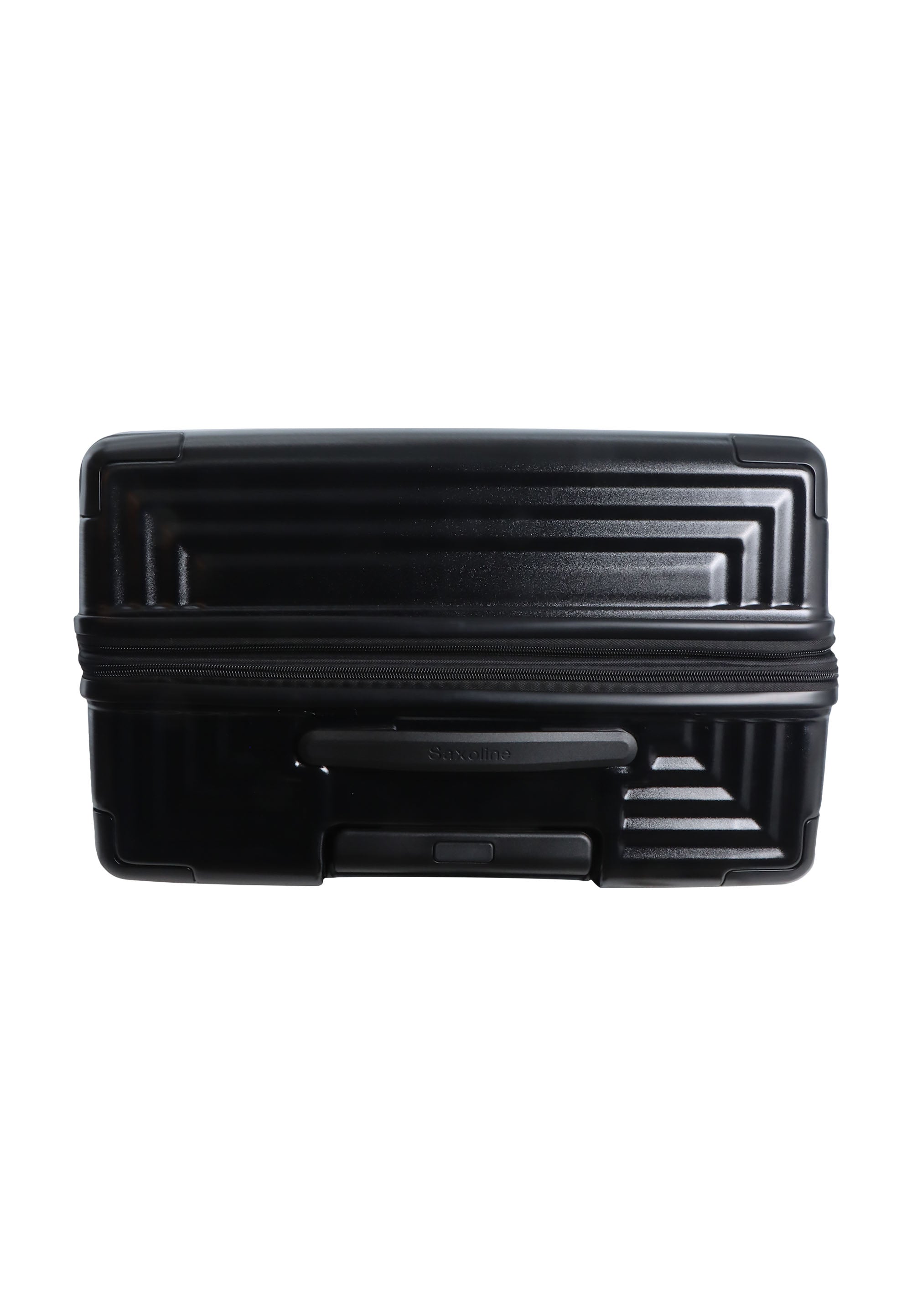 Saxoline Blue Elite Hartschalenkoffer / Trolley / Reiskoffer - (Large) Schwarz