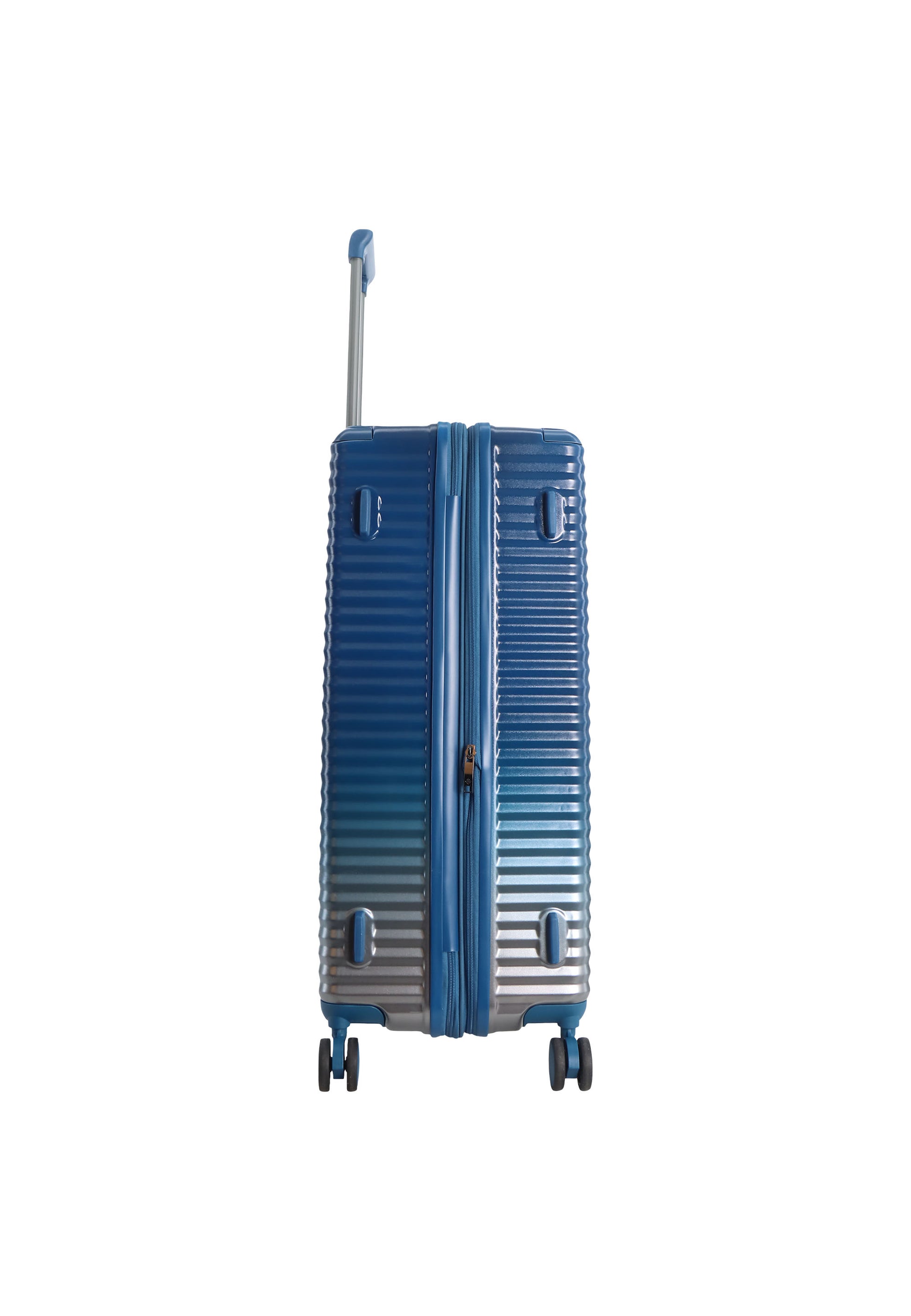 Saxoline Blue Elite Hartschalenkoffer / Trolley / Reiskoffer - (Large) Blau