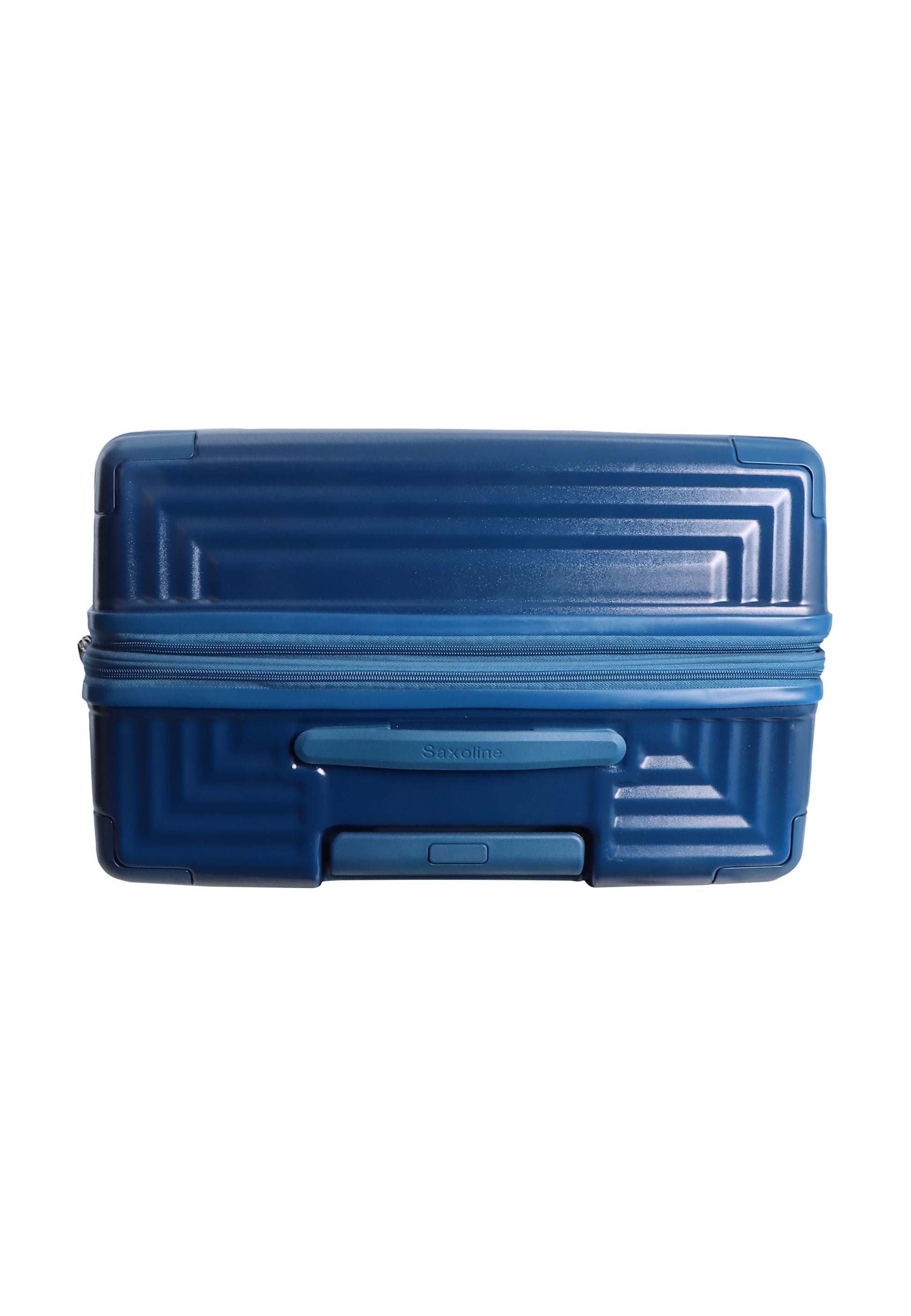 Saxoline Blue Elite Hartschalenkoffer / Trolley / Reiskoffer - (Large) Blau