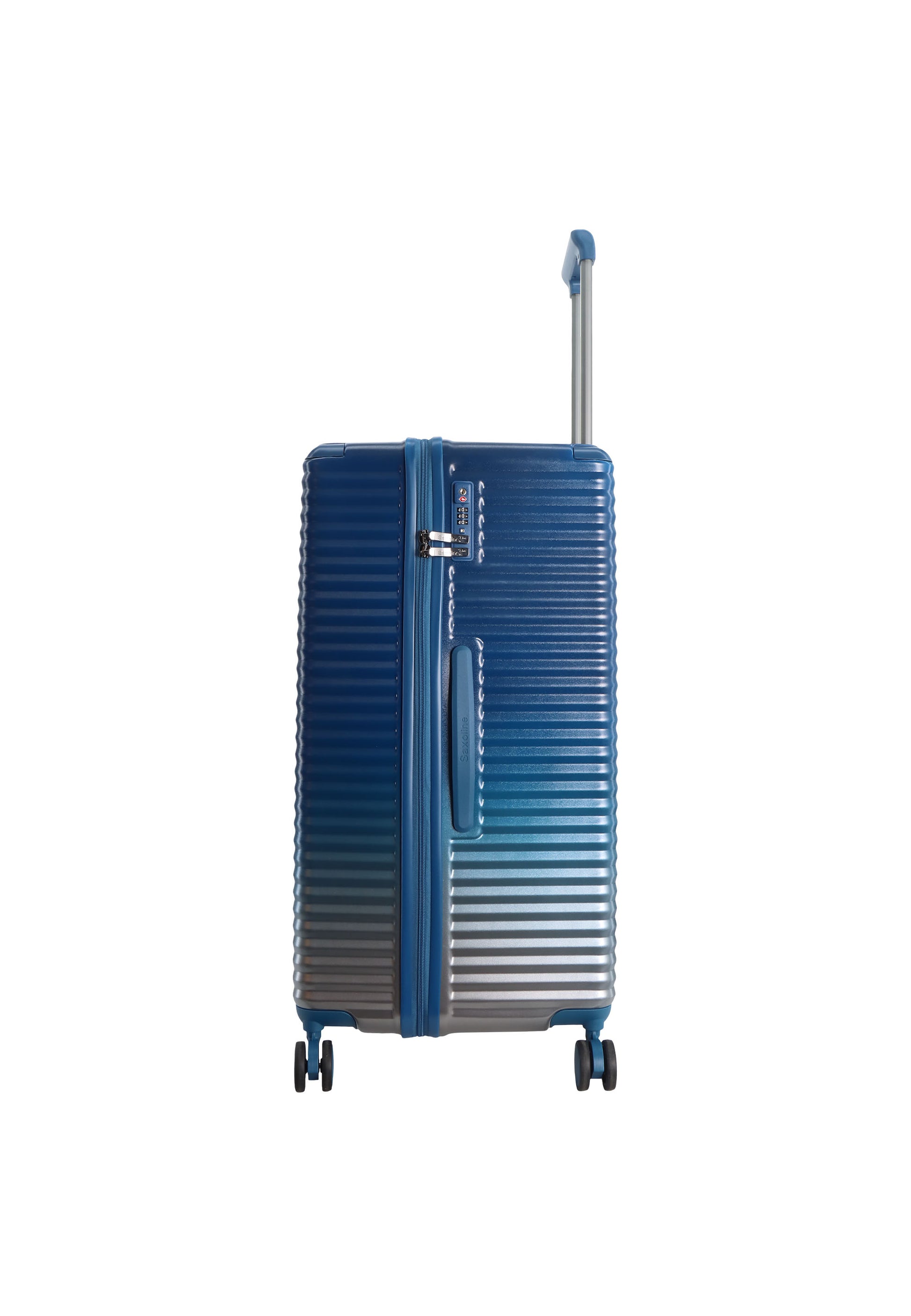 Saxoline Blue Elite Trunk Hartschalenkoffer / Trolley / Reiskoffer - (Large) Blau
