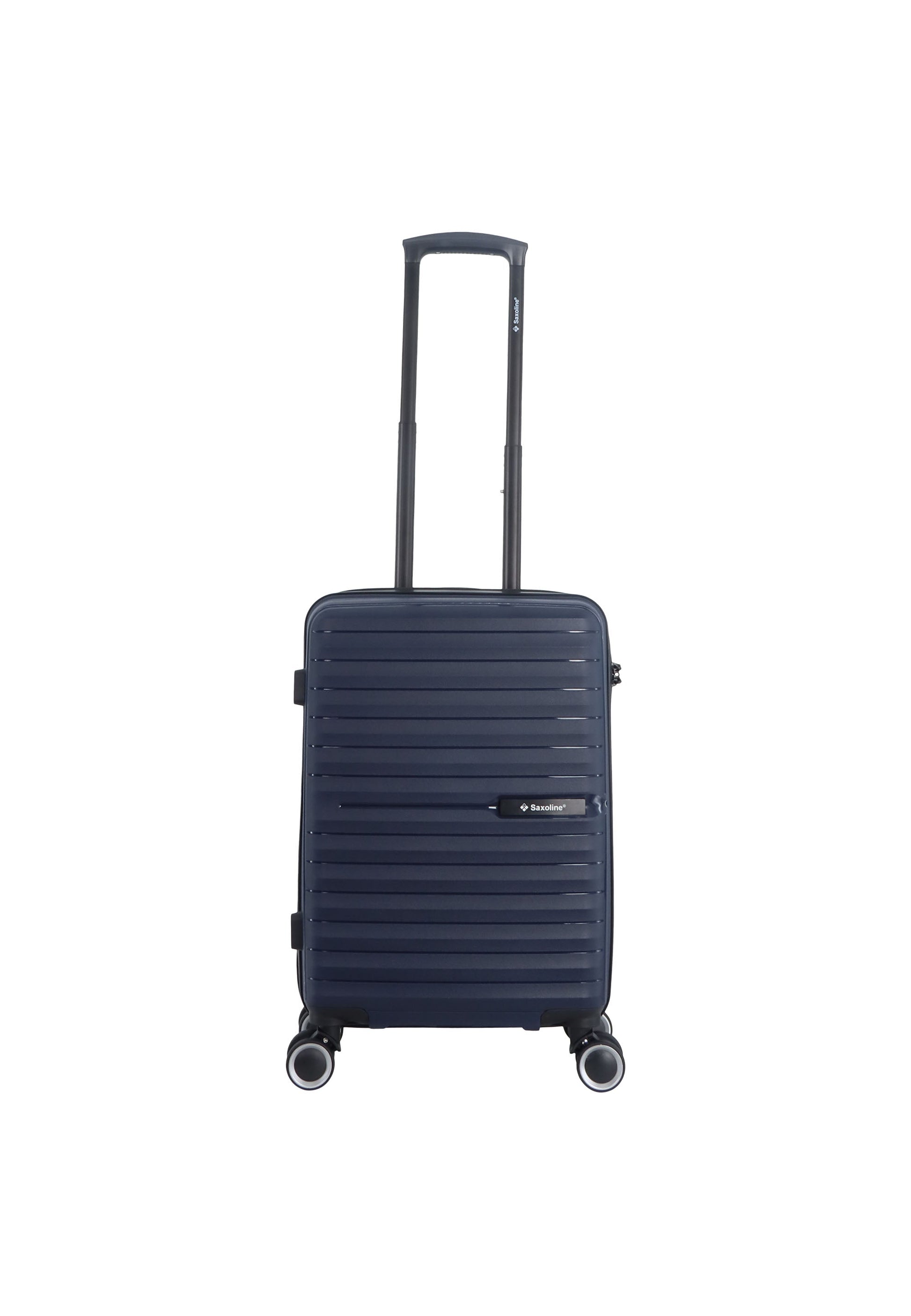 Saxoline Fiesta Hartschalenkoffer set / Trolley set / Reiskoffer set - (S/M/L) Marineblau