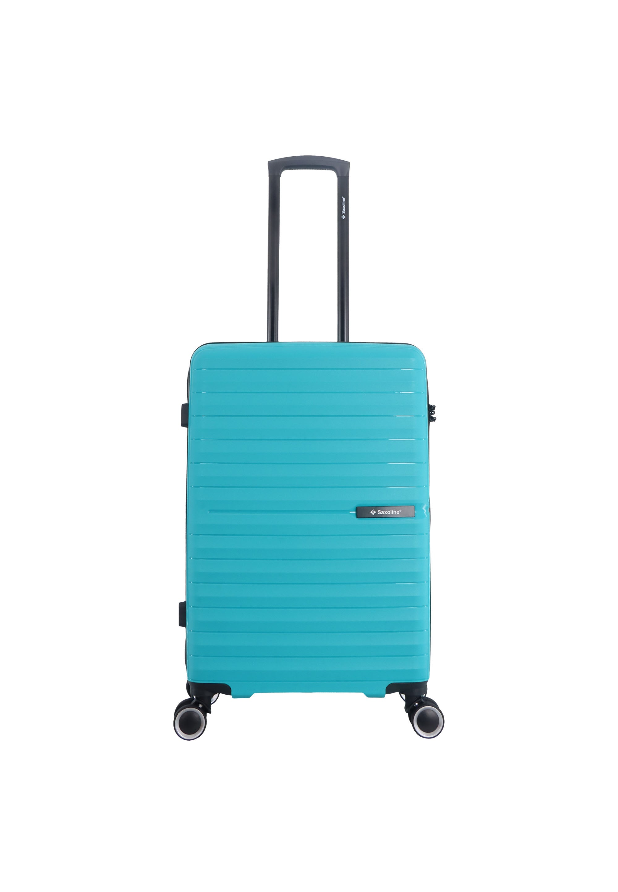 Reisekoffer aus Polypropylen von Saxoline – Größe M Farbe Türkis
