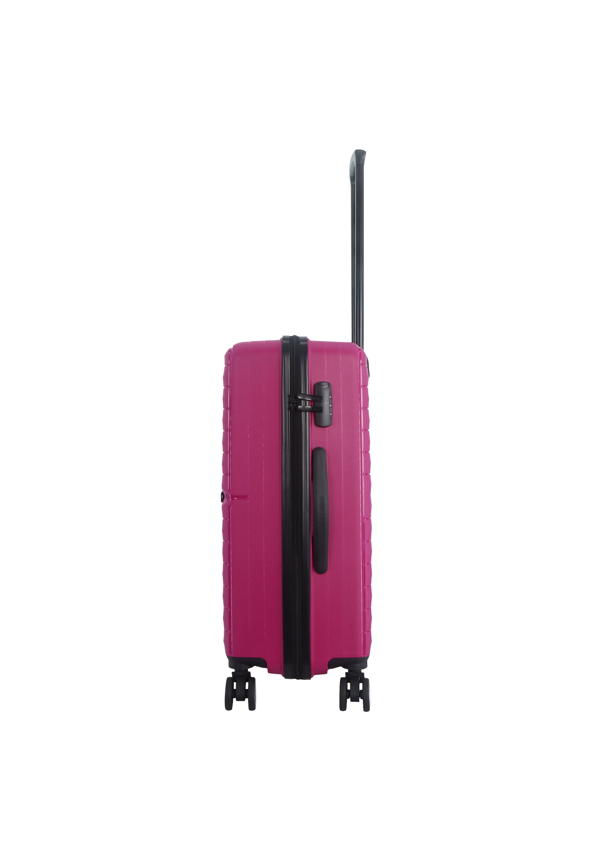 Reisekoffer aus Polypropylen von Saxoline – Größe M Farbe Fuchsia