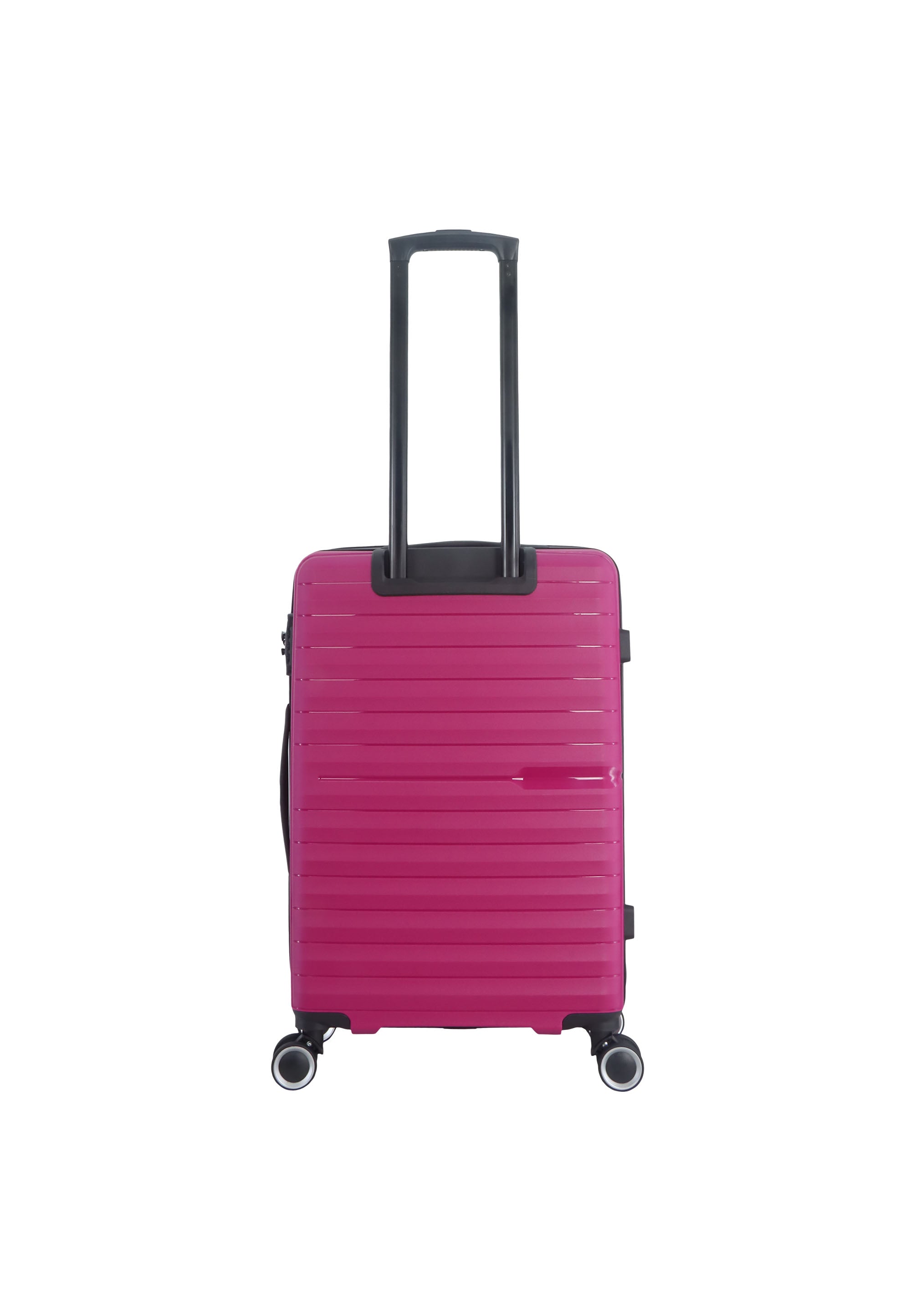 Reisekoffer aus Polypropylen von Saxoline – Größe M Farbe Fuchsia