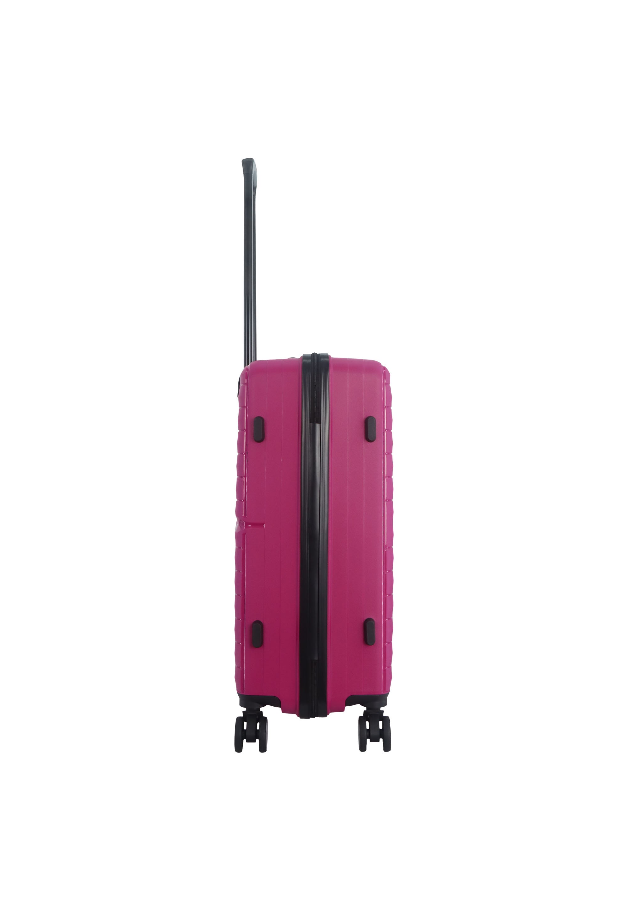Reisekoffer aus Polypropylen von Saxoline – Größe M Farbe Fuchsia
