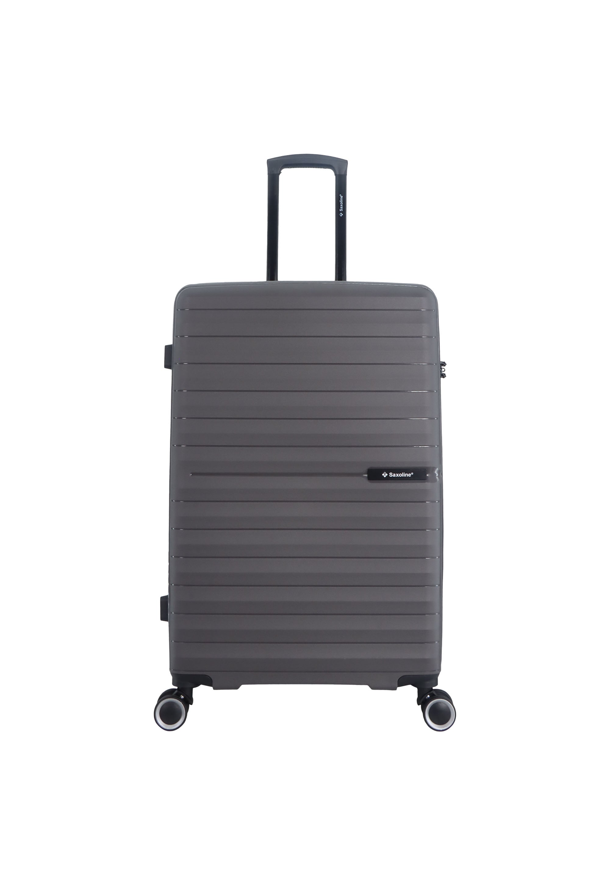 Reisekoffer aus Polypropylen von Saxoline Farbe Grau Gr.L