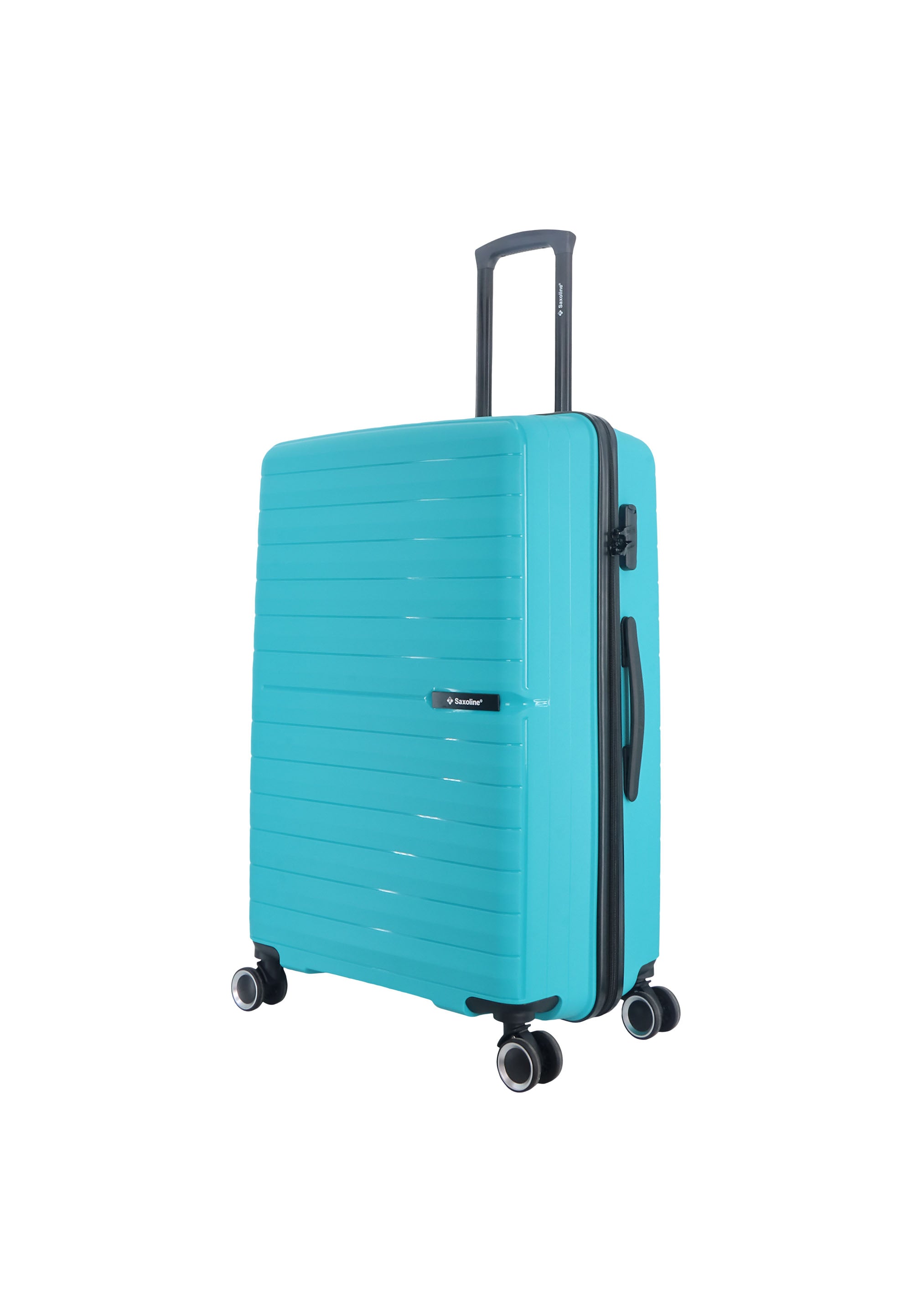 Reisekoffer aus Polypropylen von Saxoline Gr.L Farbe Türkis