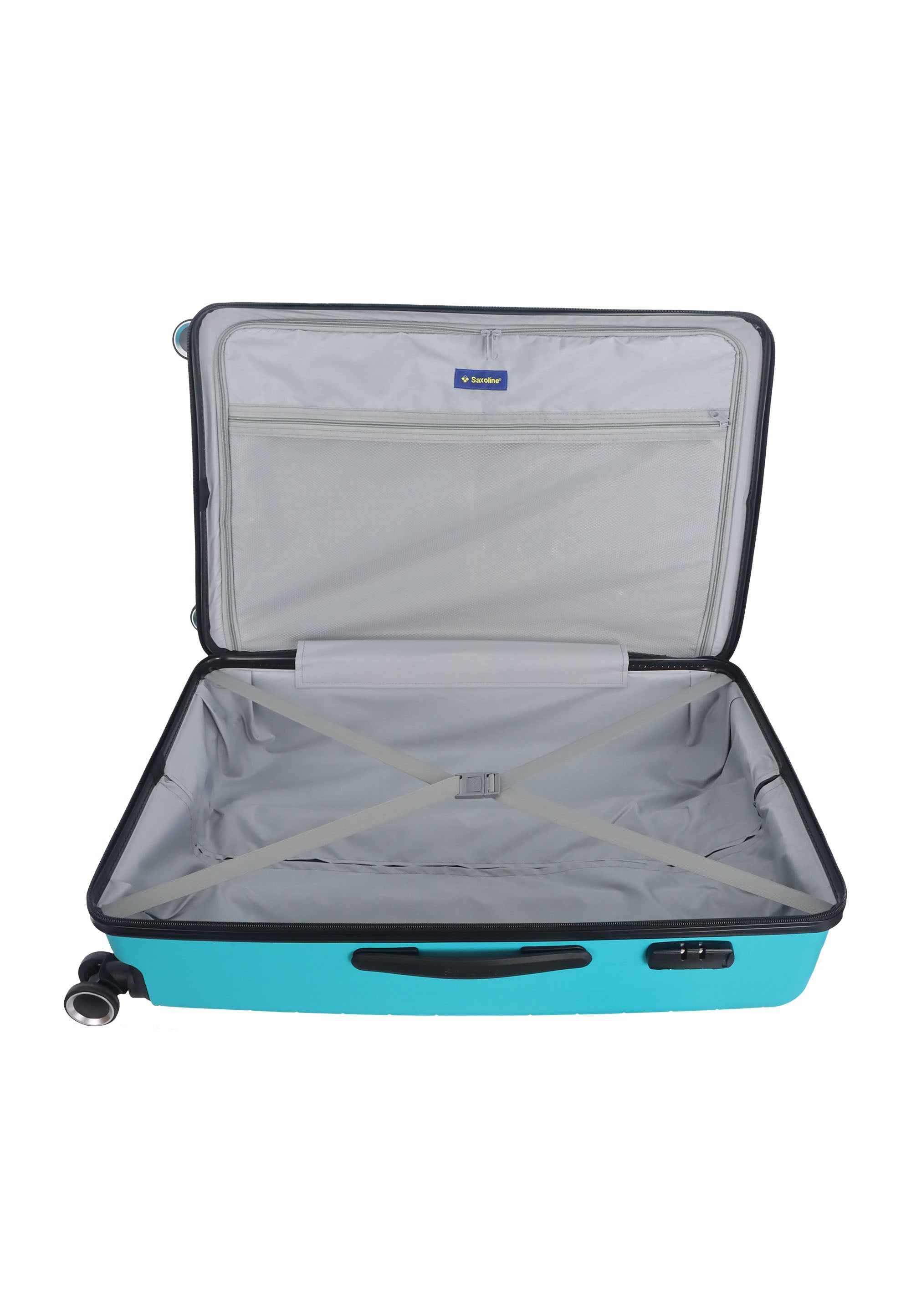 Reisekoffer aus Polypropylen von Saxoline Gr.L Farbe Türkis