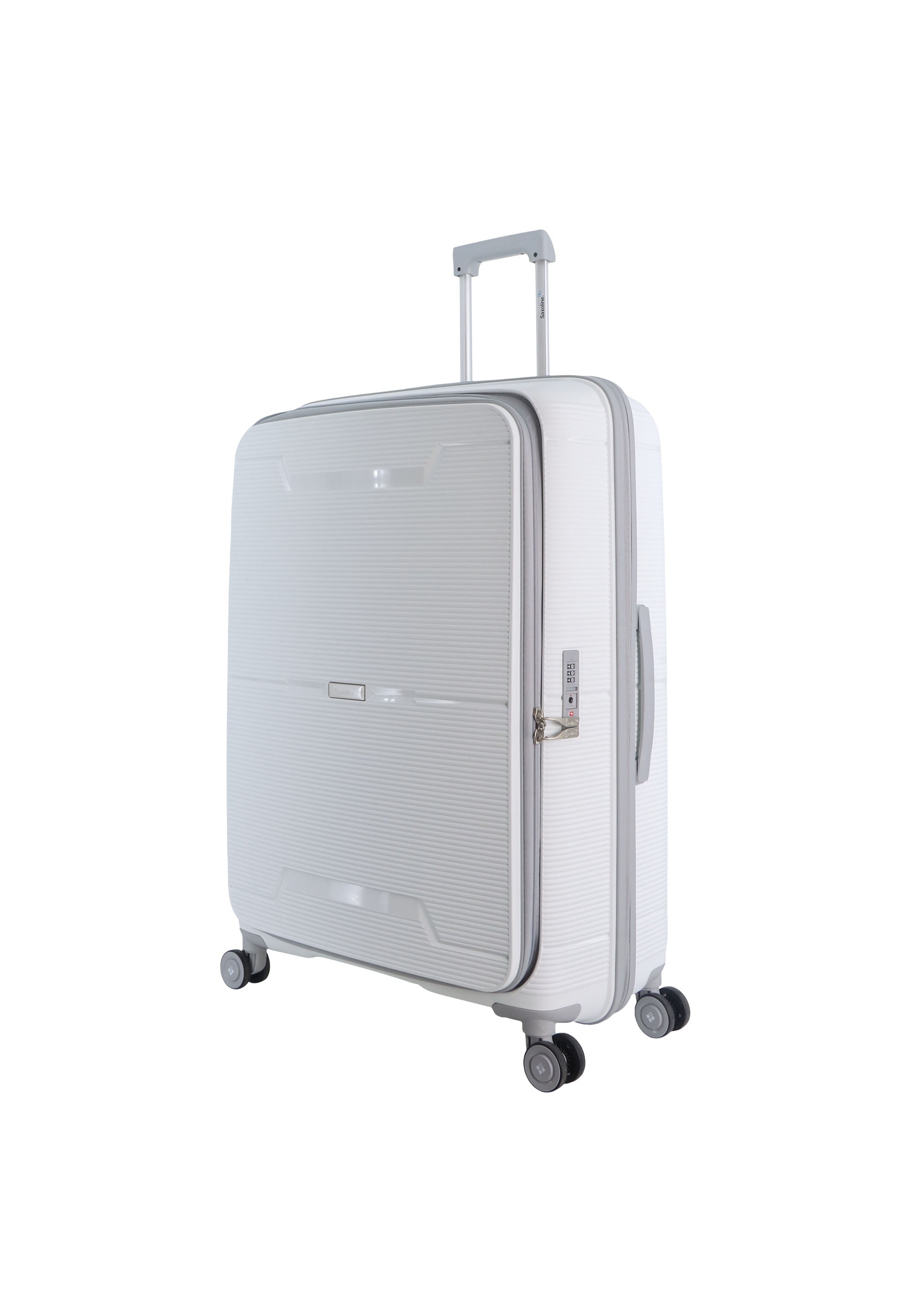 Saxoline Blue Boho Hartschalenkoffer / Trolley / Reisekoffer Weiß