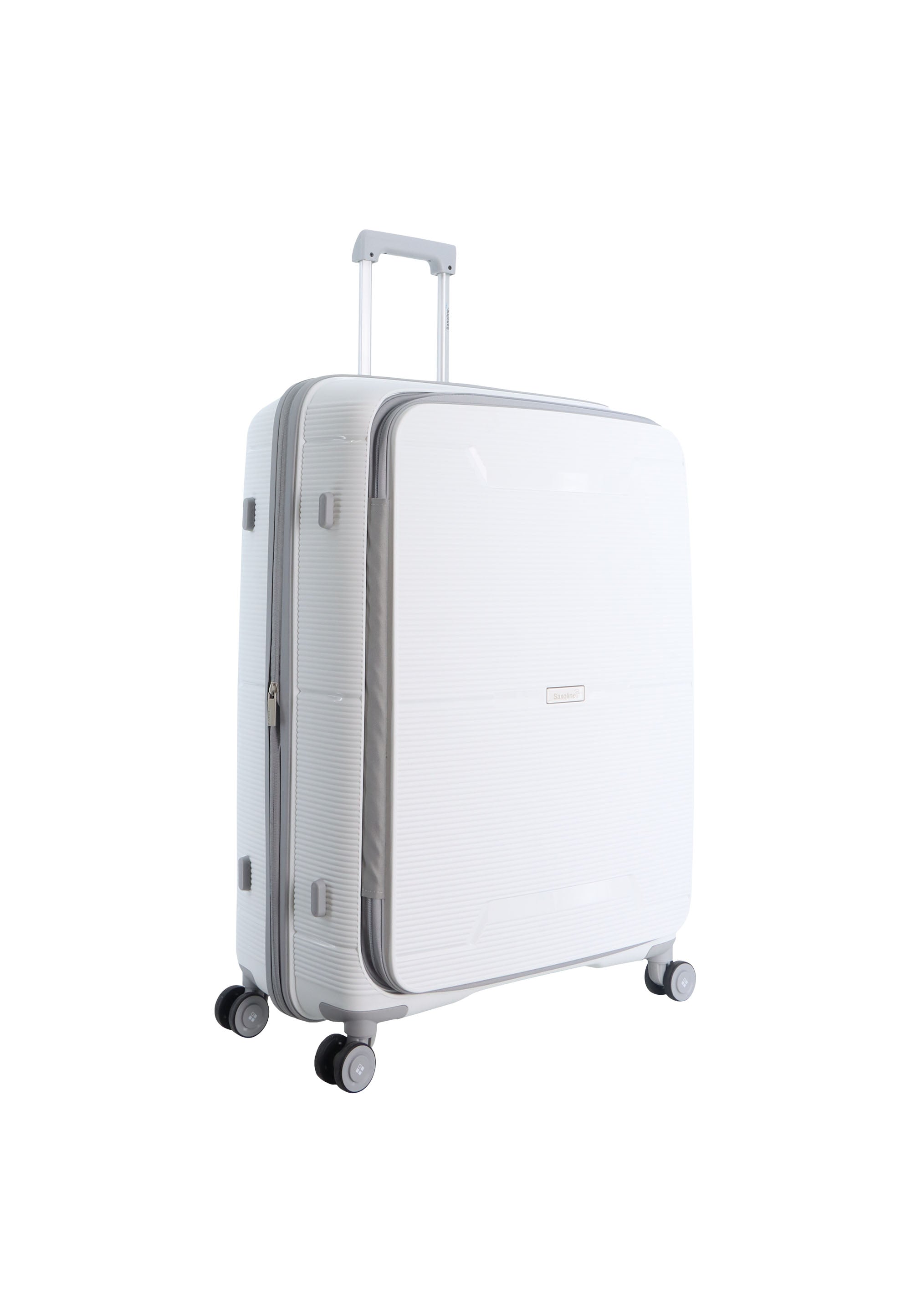 Saxoline Blue Boho Hartschalenkoffer / Trolley / Reisekoffer Weiß