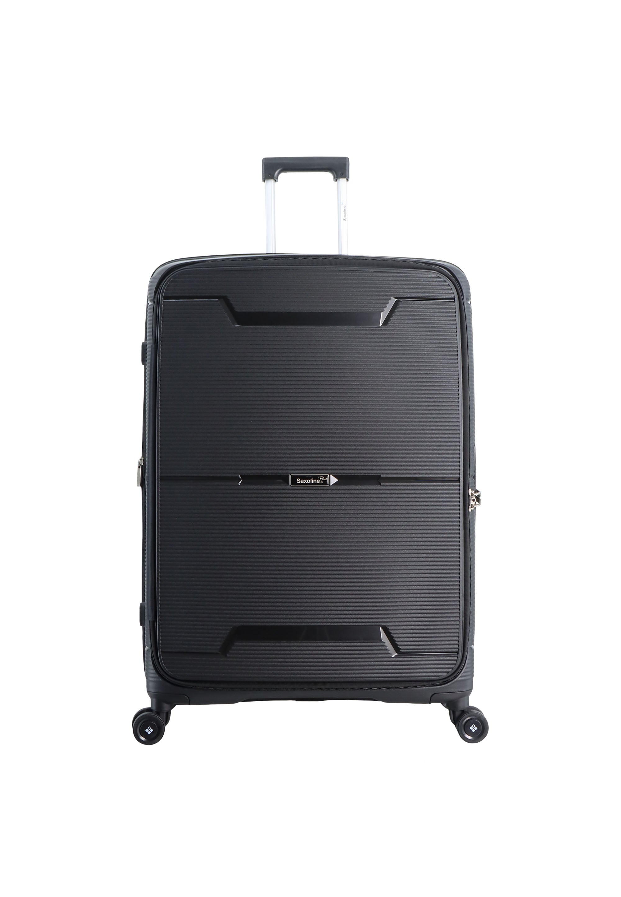 Saxoline Blue Boho Hartschalenkoffer / Trolley / Reisekoffer Schwarz