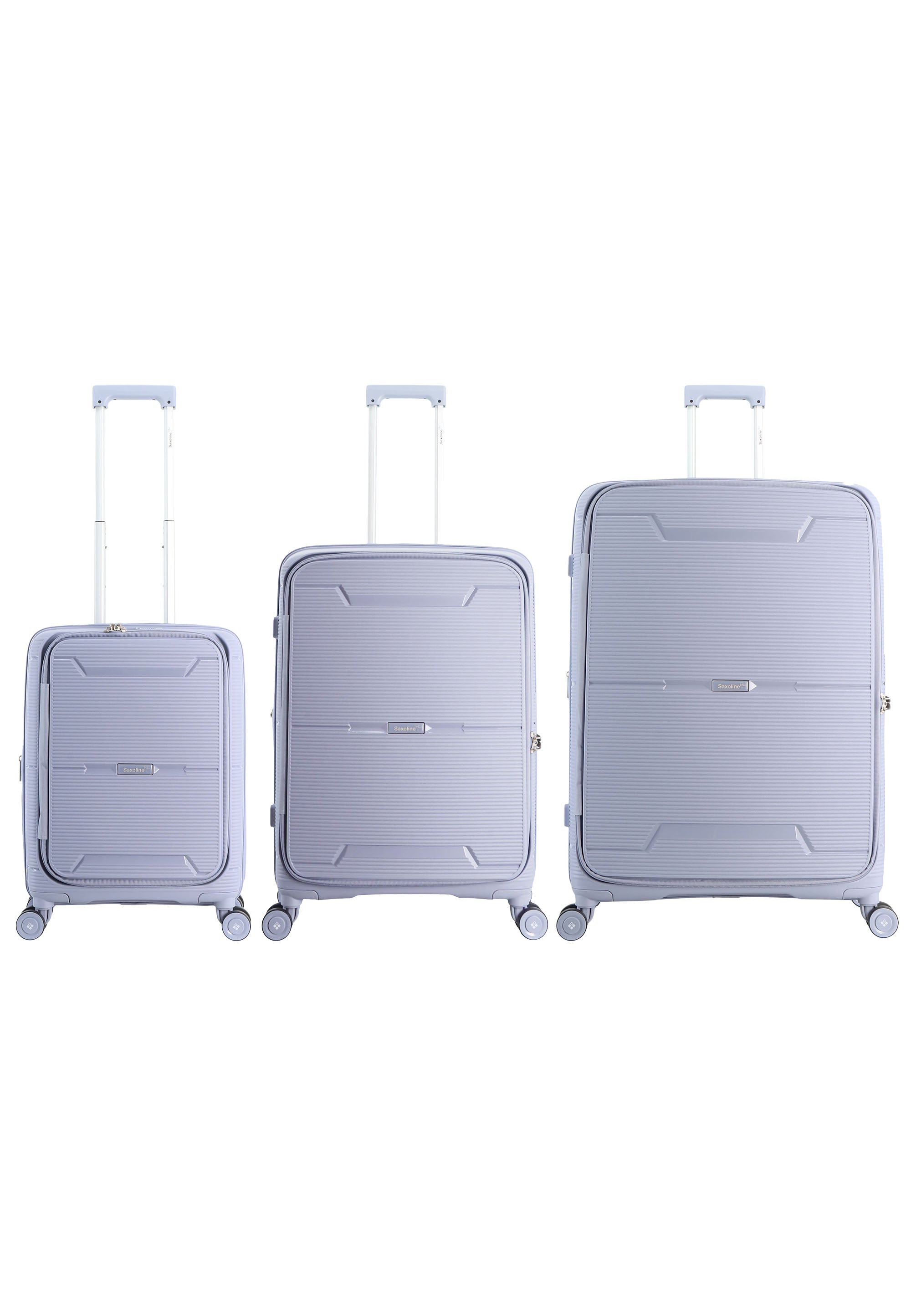 Saxoline Blue Boho Hartschalenkoffer / Trolley / Reisekoffer Lila