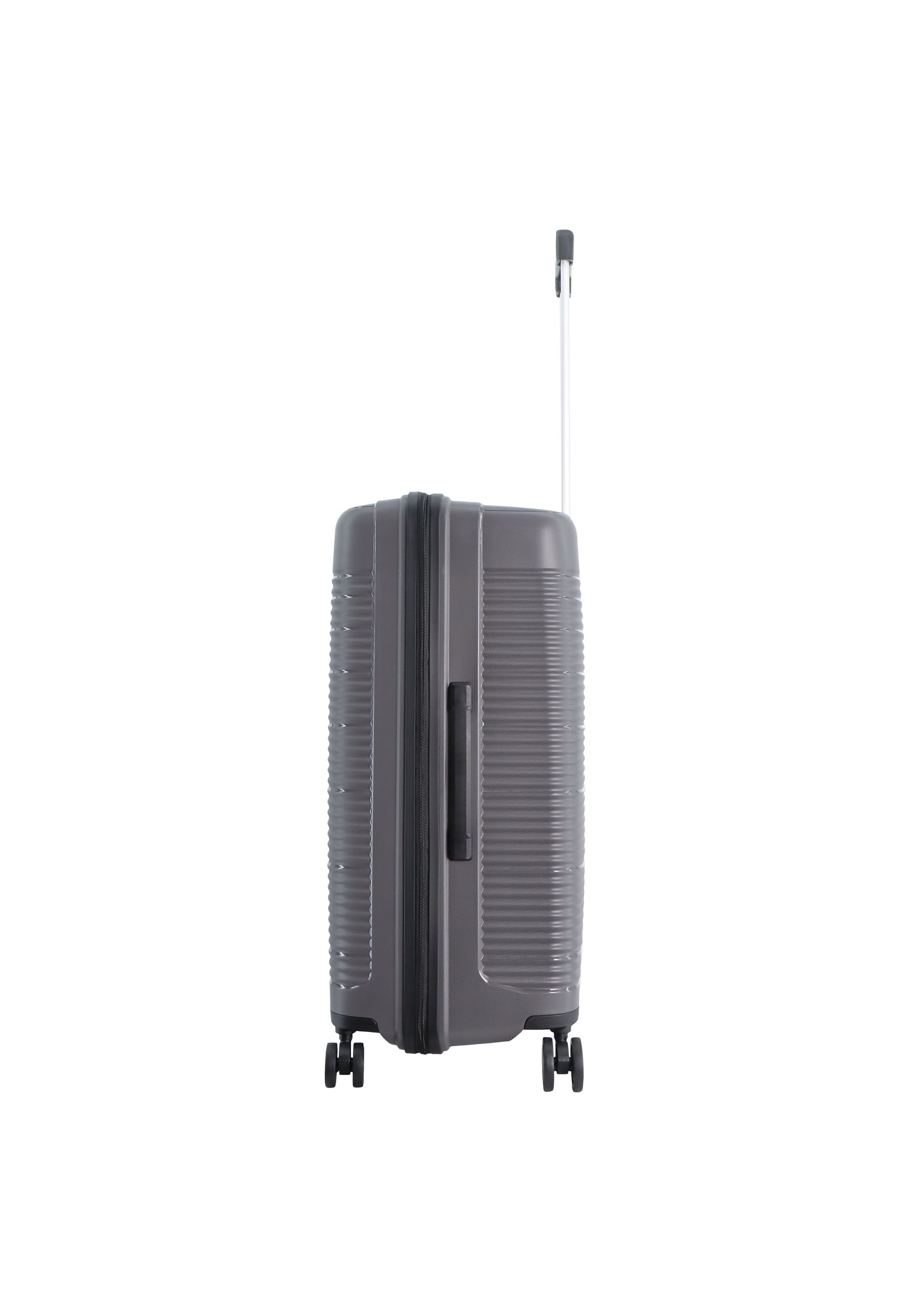 Saxoline Blue Overly Trunk Hartschalenkoffer / Trolley / Reisekoffer Silber