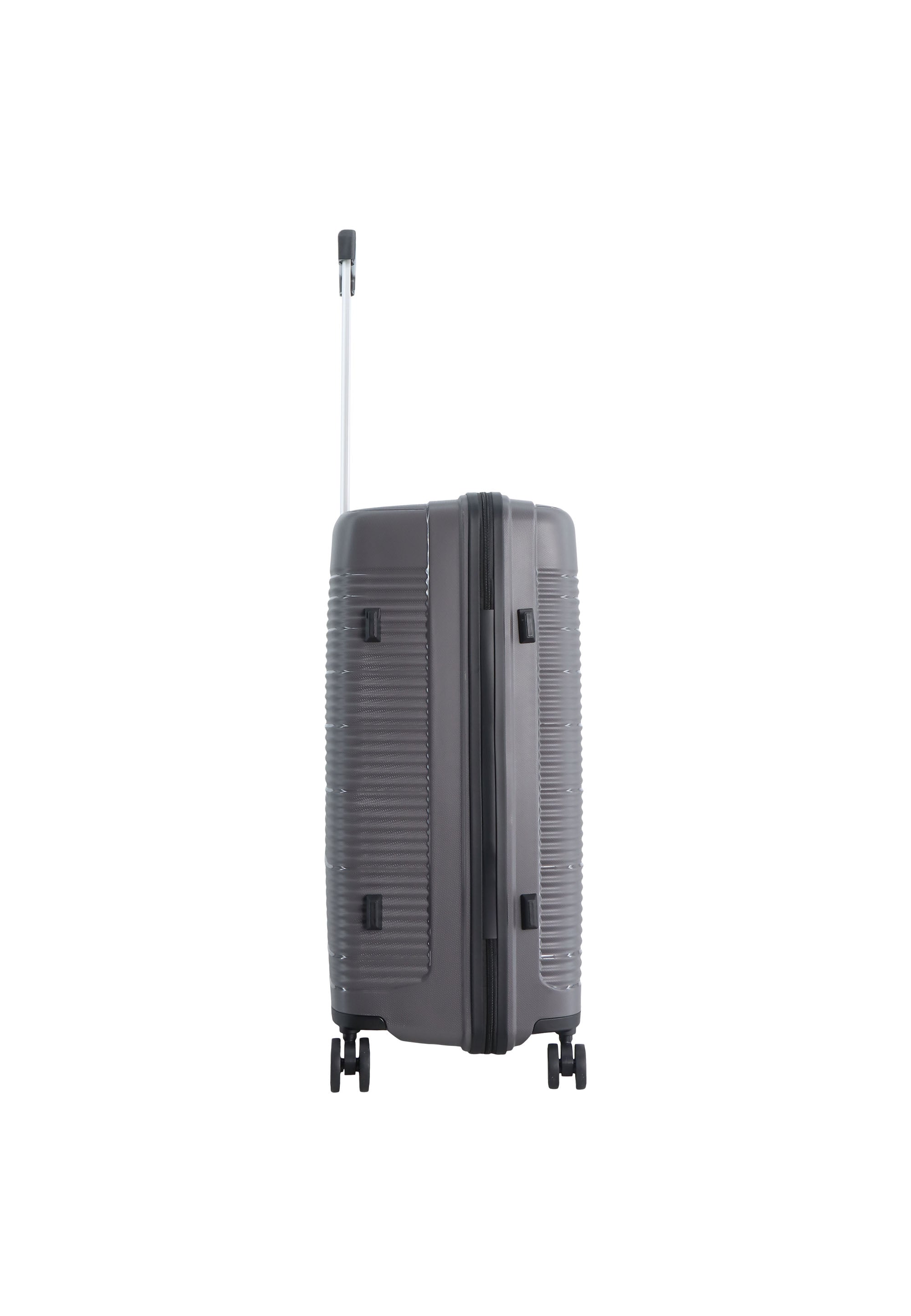 Saxoline Blue Overly Trunk Hartschalenkoffer / Trolley / Reisekoffer Silber