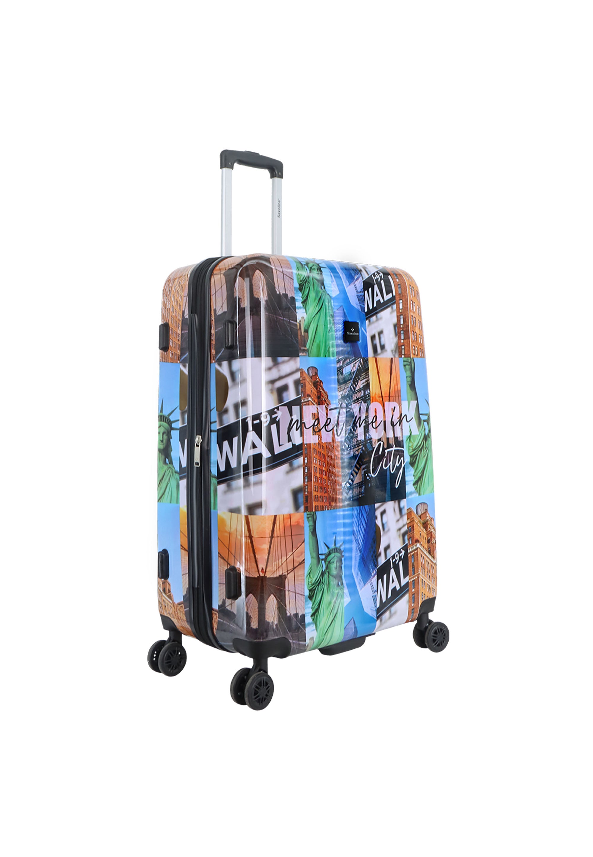 Saxoline The Big Apple Hartschalenkoffer / Trolley / Reisekoffer Gedruckt