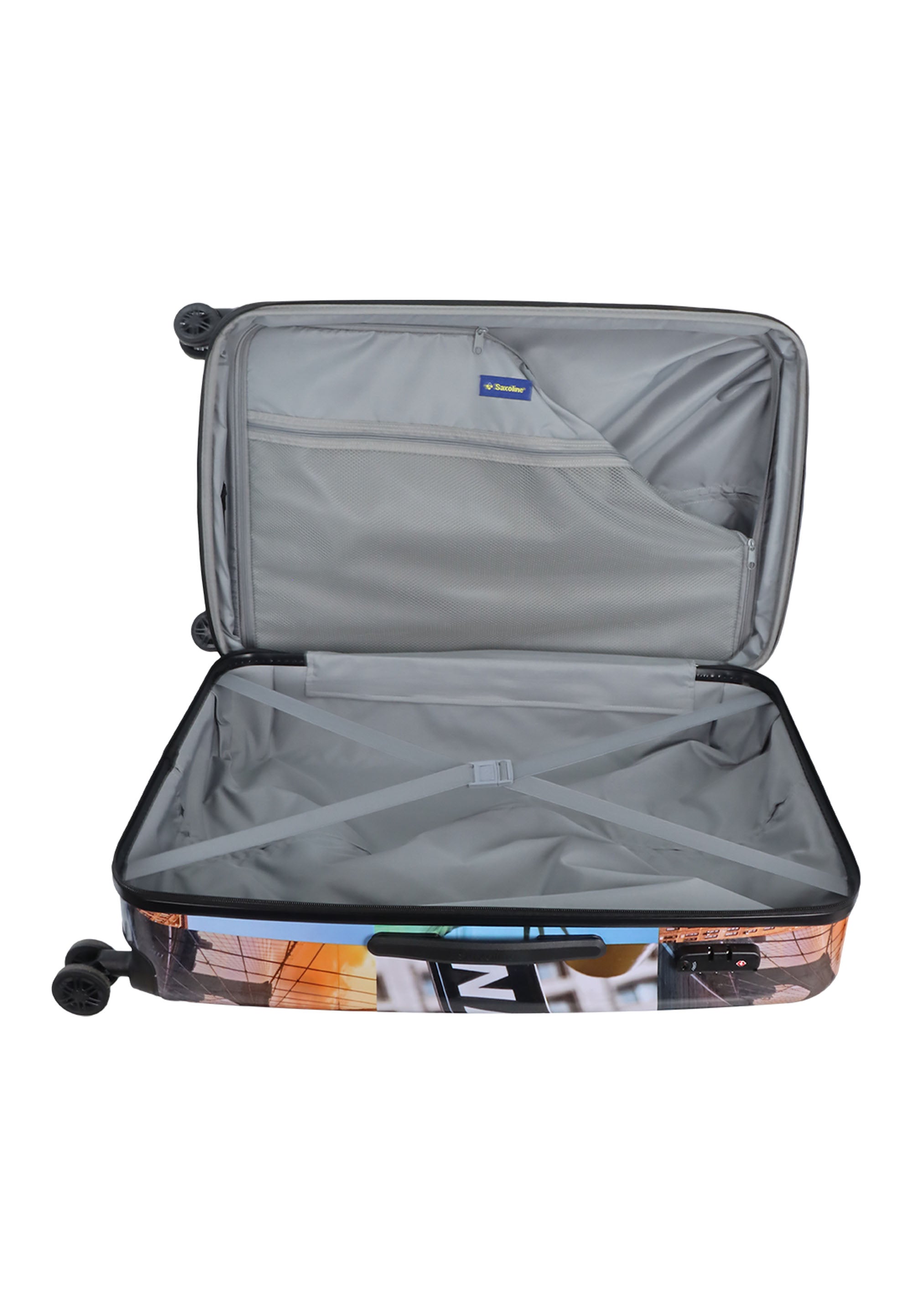 Saxoline The Big Apple Hartschalenkoffer / Trolley / Reisekoffer Gedruckt