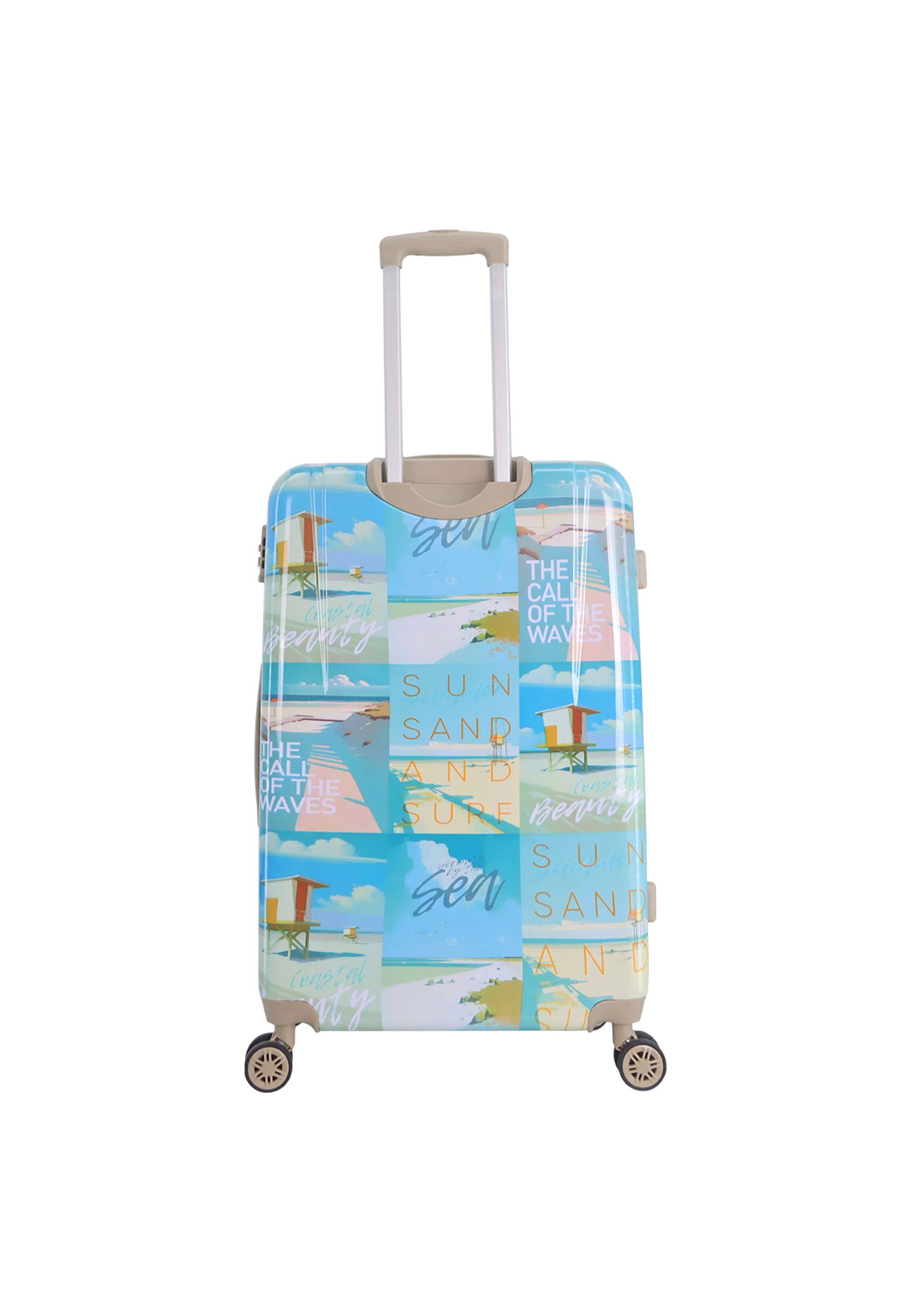 Saxoline Coastal Beauty Hartschalenkoffer / Trolley / Reisekoffer Gedruckt