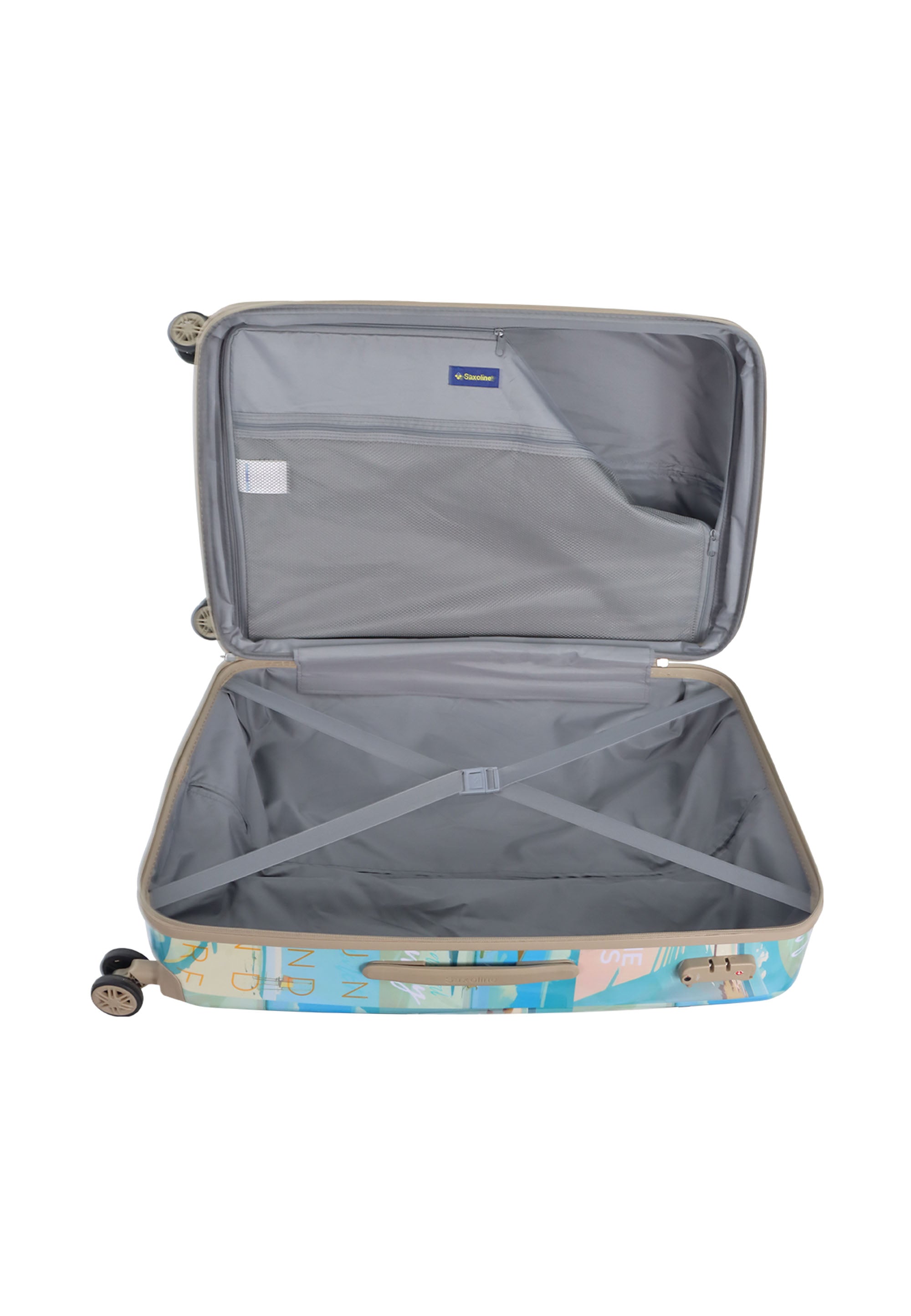 Saxoline Coastal Beauty Hartschalenkoffer / Trolley / Reisekoffer Gedruckt