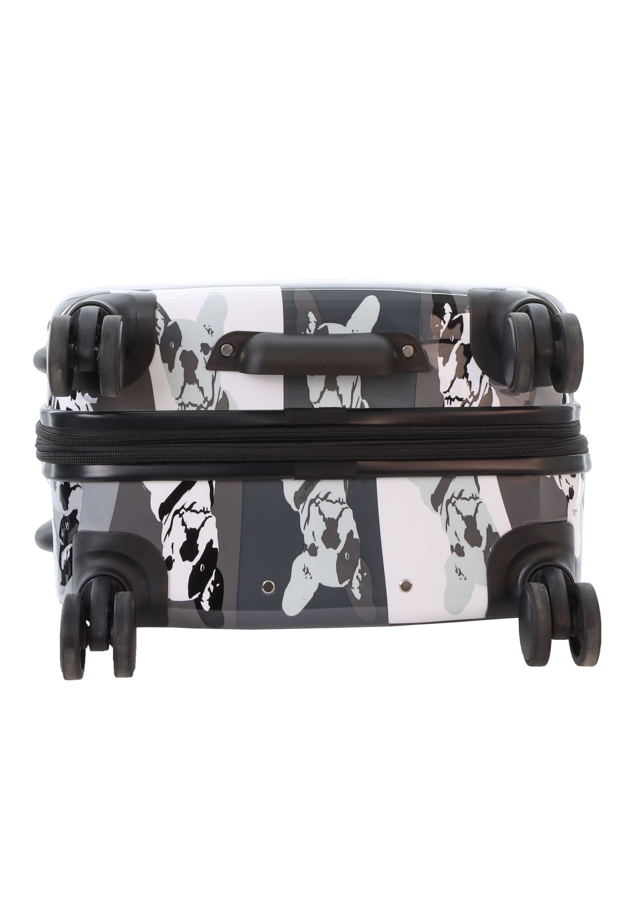 Saxoline Blue - Bulldog Monochrome Hartschalenkoffer / Trolley / Reisekoffer - 67 cm - (Medium)