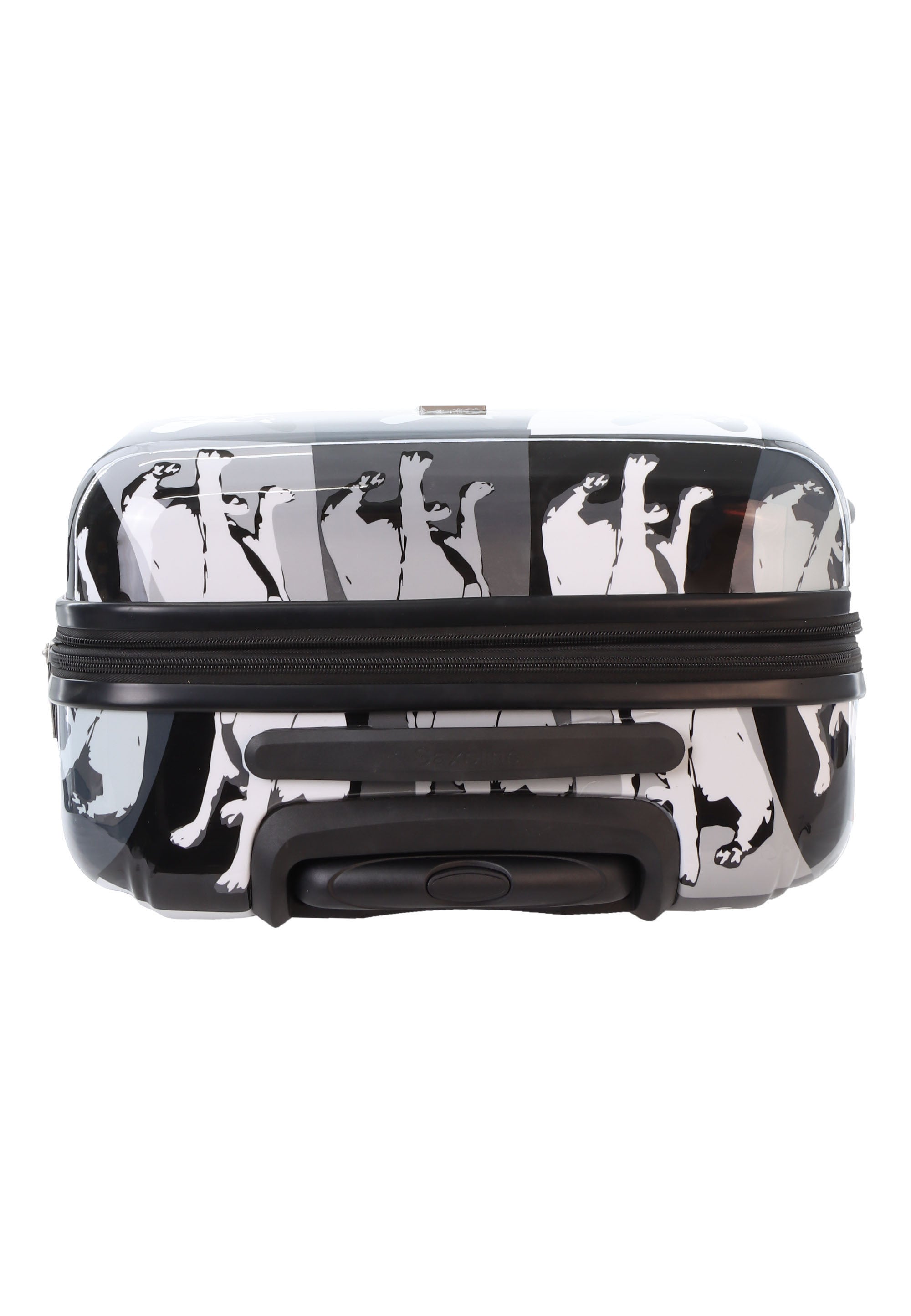 Saxoline Blue - Bulldog Monochrome Hartschalenkoffer / Trolley / Reisekoffer - 67 cm - (Medium)