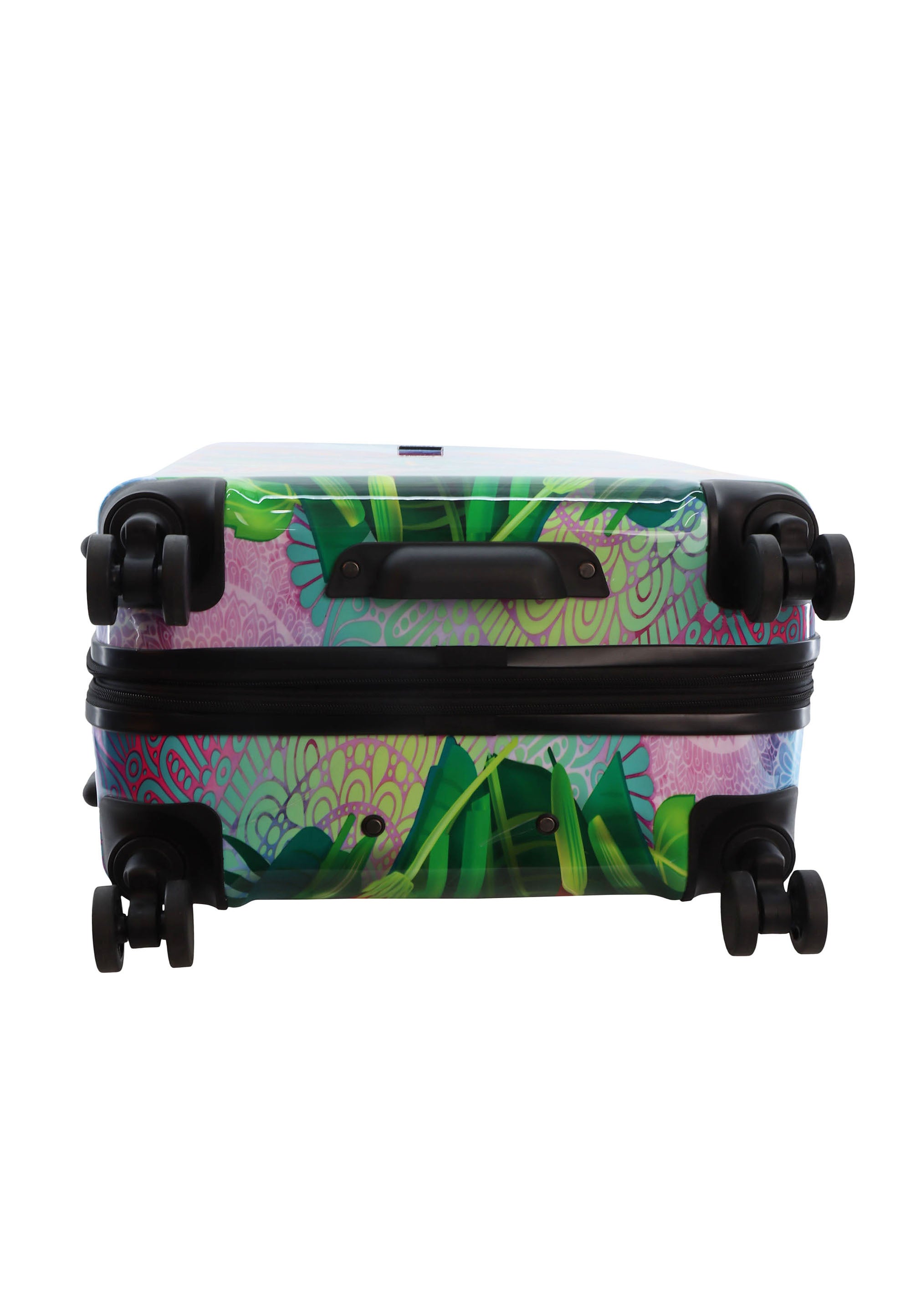 Saxoline Blue - Butterfly Nature Hartschalenkoffer / Trolley / Reisekoffer - 67 cm - (Medium)