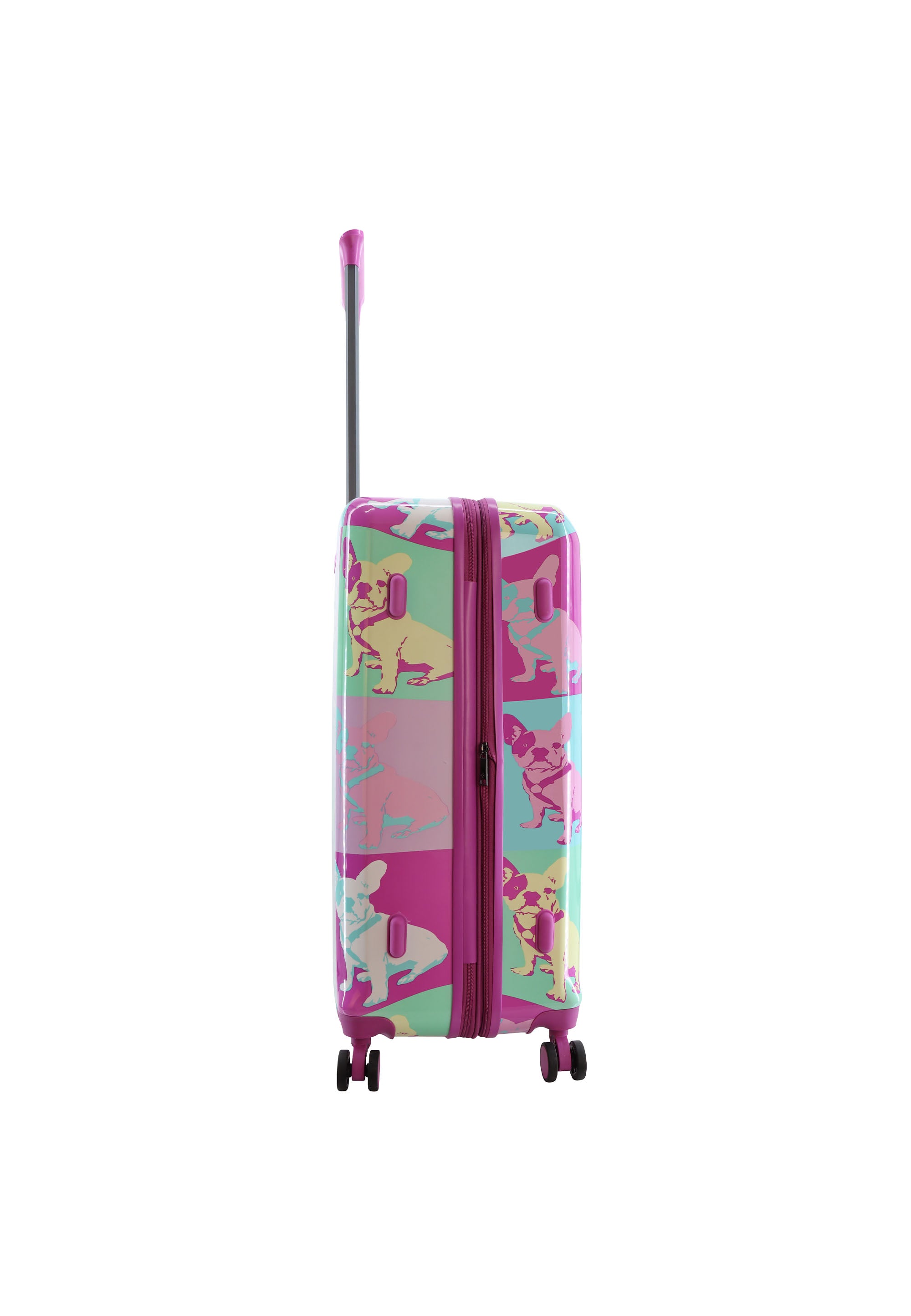 Saxoline Blue - Bulldog Emotion Hartschalenkoffer / Trolley / Reisekoffer - 67 cm - (Medium)