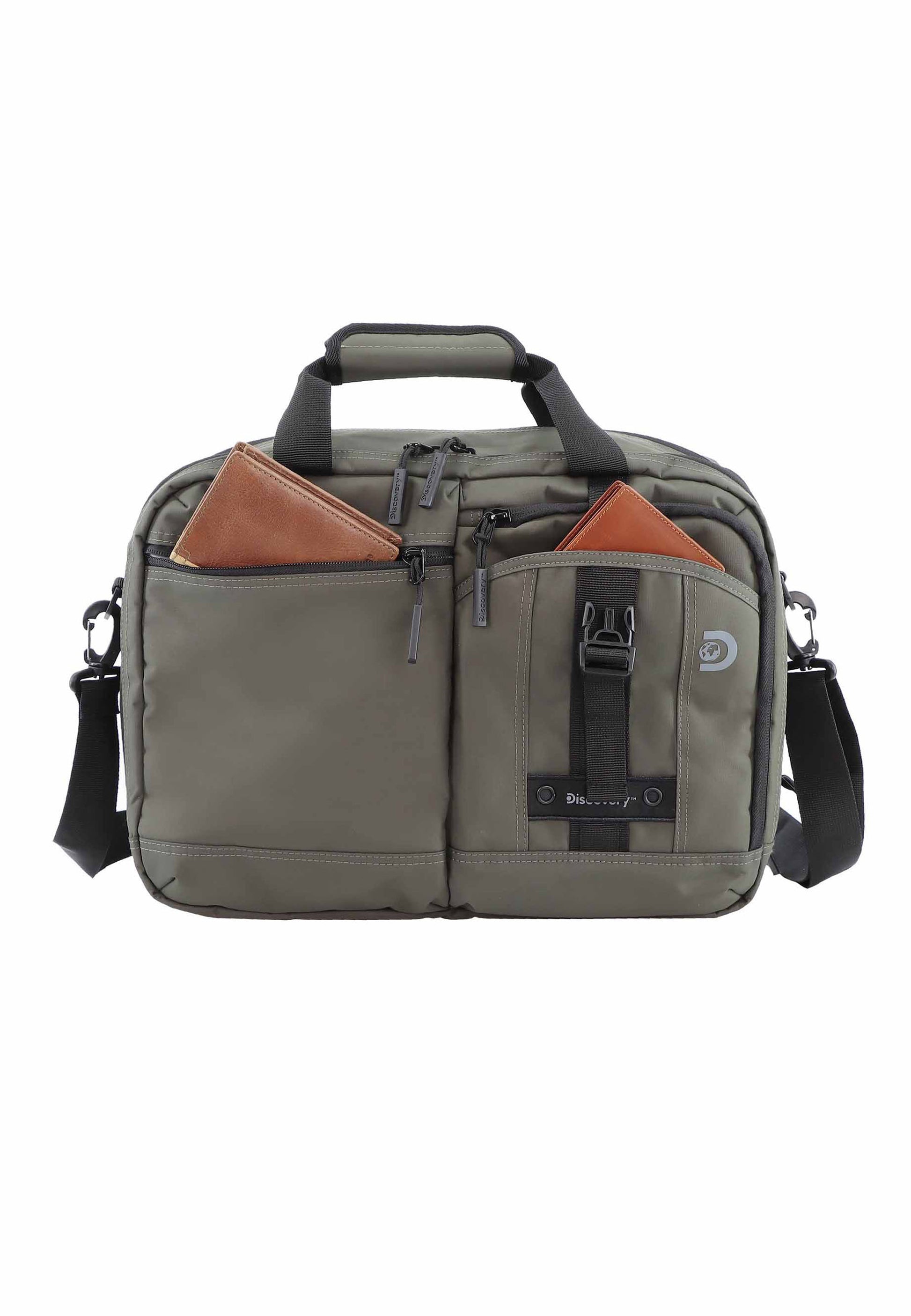 Discovery - Shield Aktentasche / Laptop-Aktentasche - Khaki