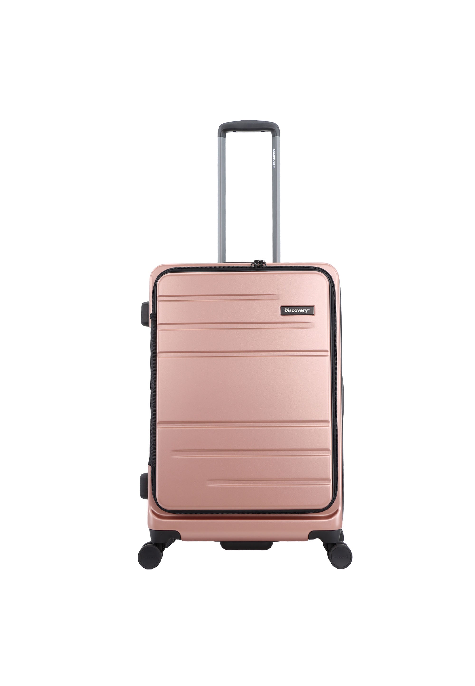 Discovery - Patrol Hartschalenkoffer / Trolley / Reisekoffer - 67 cm - (Medium) - Roségold