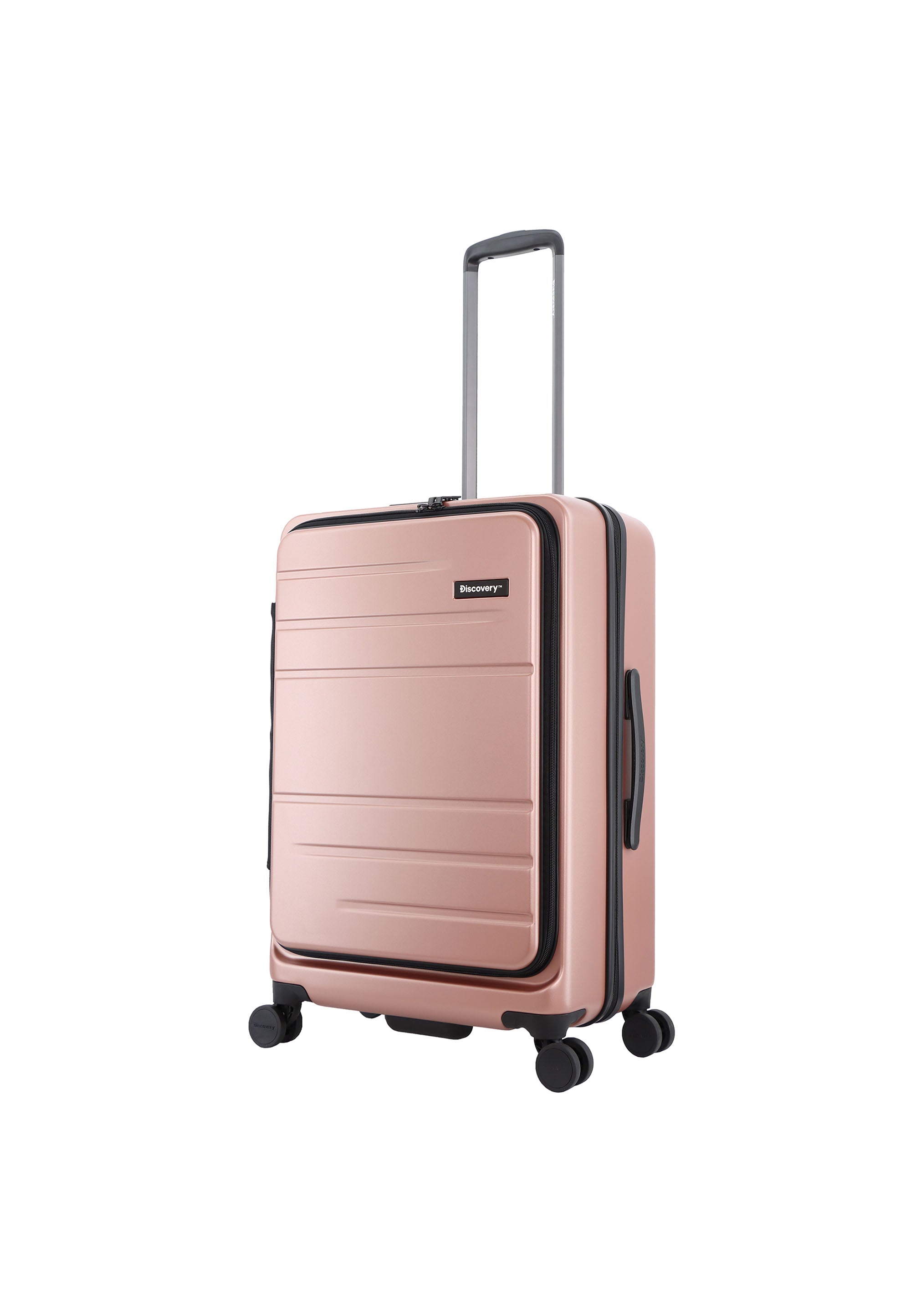 Discovery - Patrol Hartschalenkoffer / Trolley / Reisekoffer - 67 cm - (Medium) - Roségold