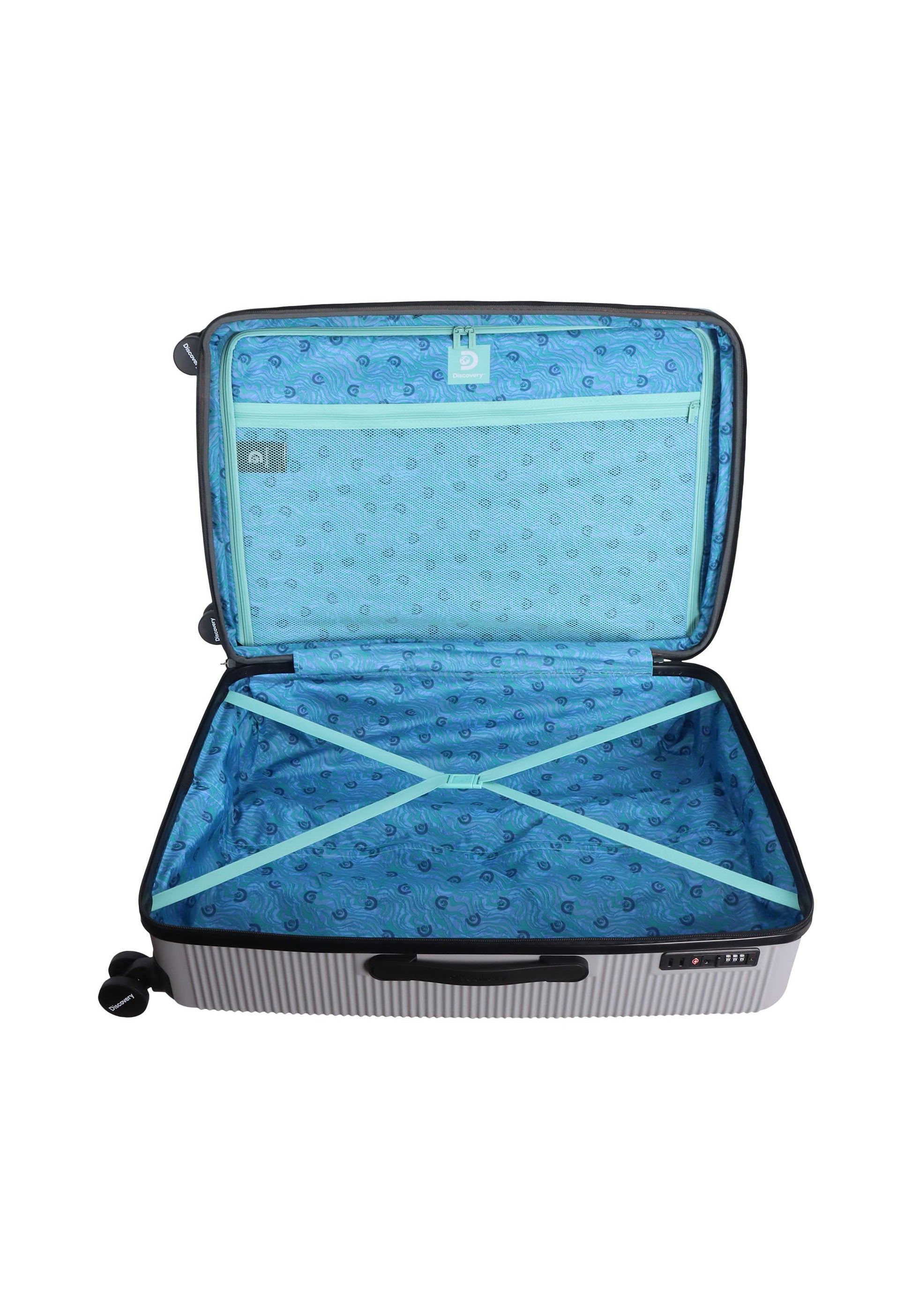 Hartschalenkoffer Eclipse aus ABS – Stabil, hochwertig und günstig Farbe Grau Gr.L