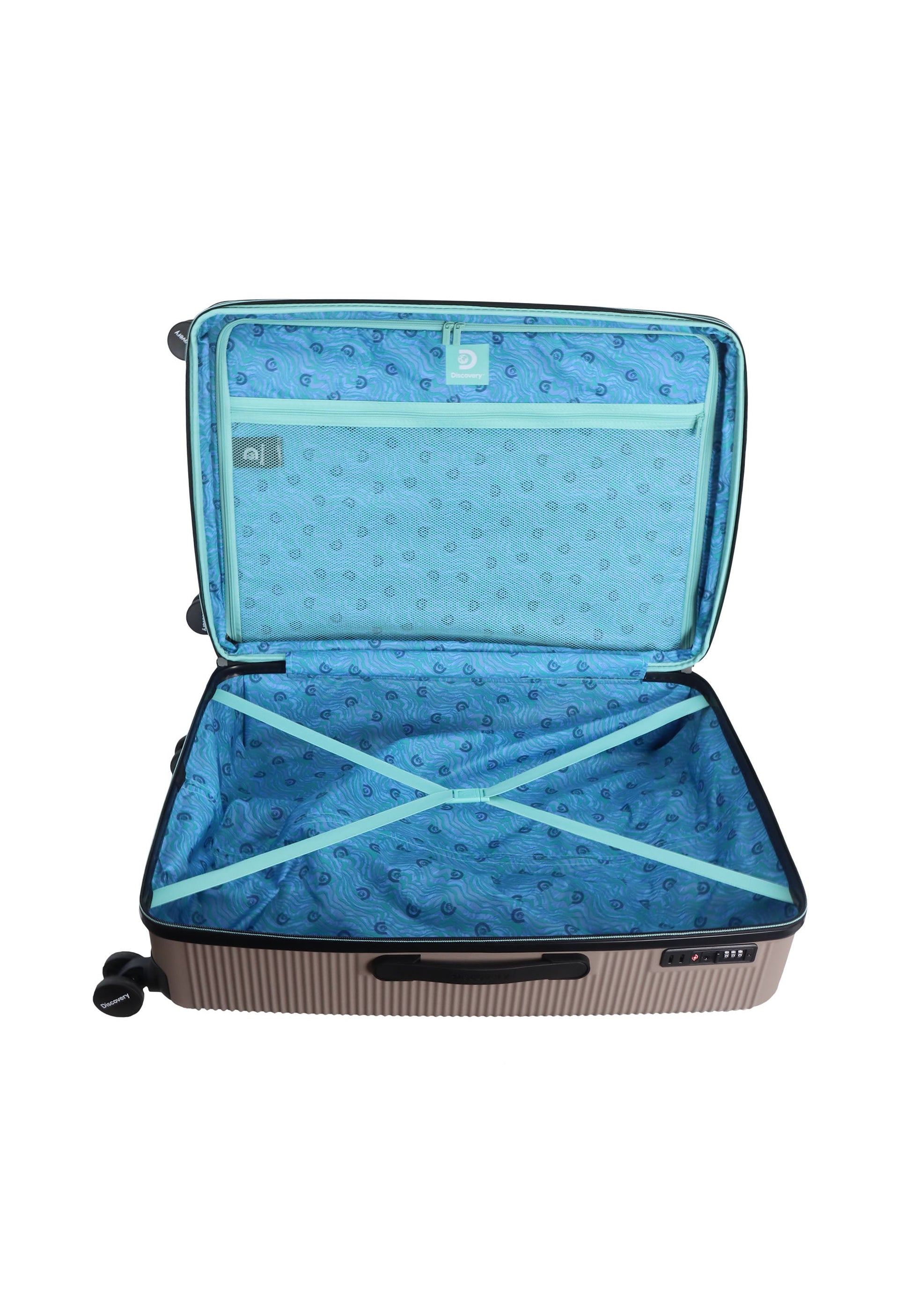 Hartschalenkoffer Eclipse aus ABS – Stabil, hochwertig und günstig Farbe Braun Gr.L