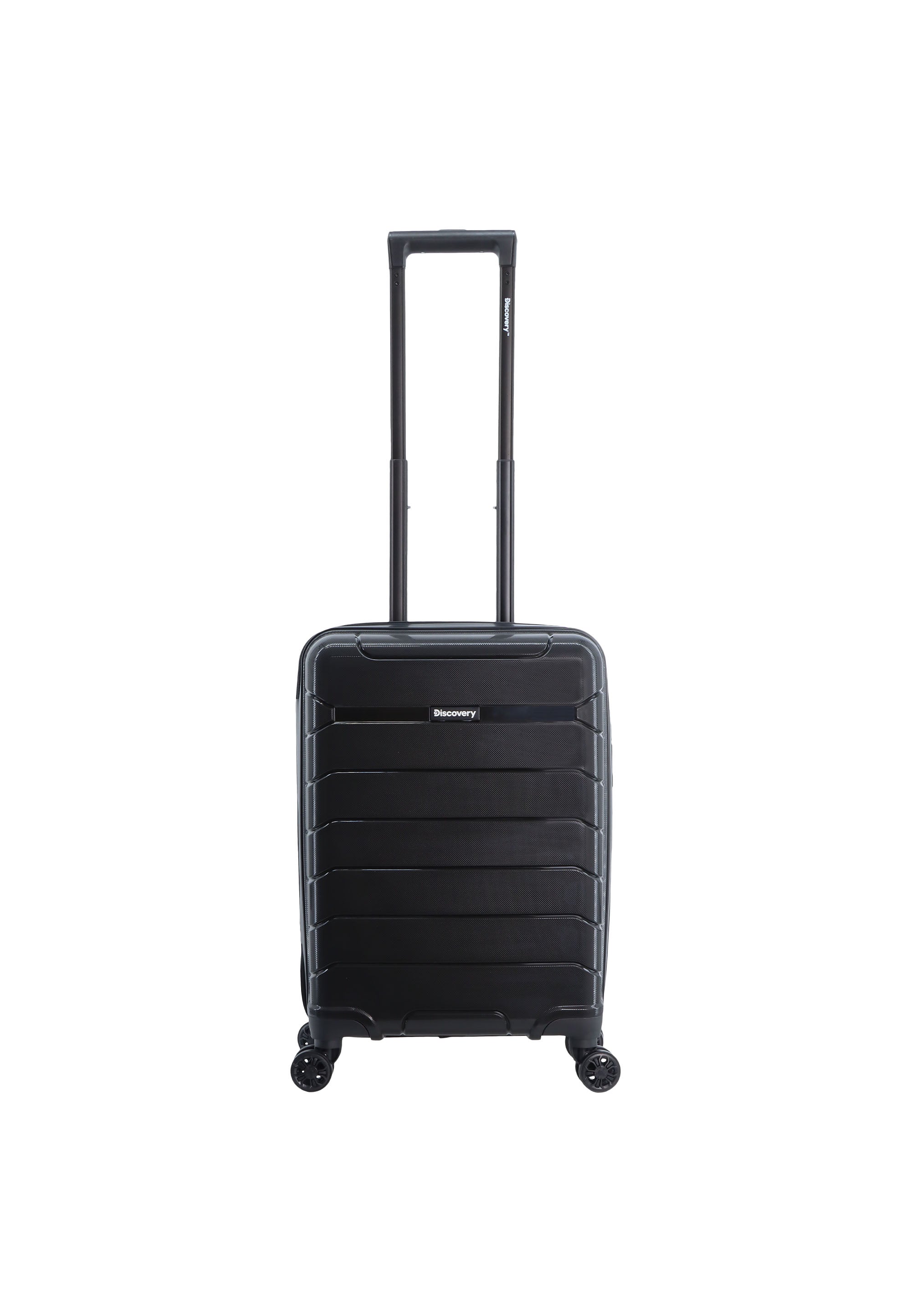 Discovery - Skyward Handgepäck Hartschalenkoffer / Trolley / Reisekoffer - 55cm - (Small) - Schwarz