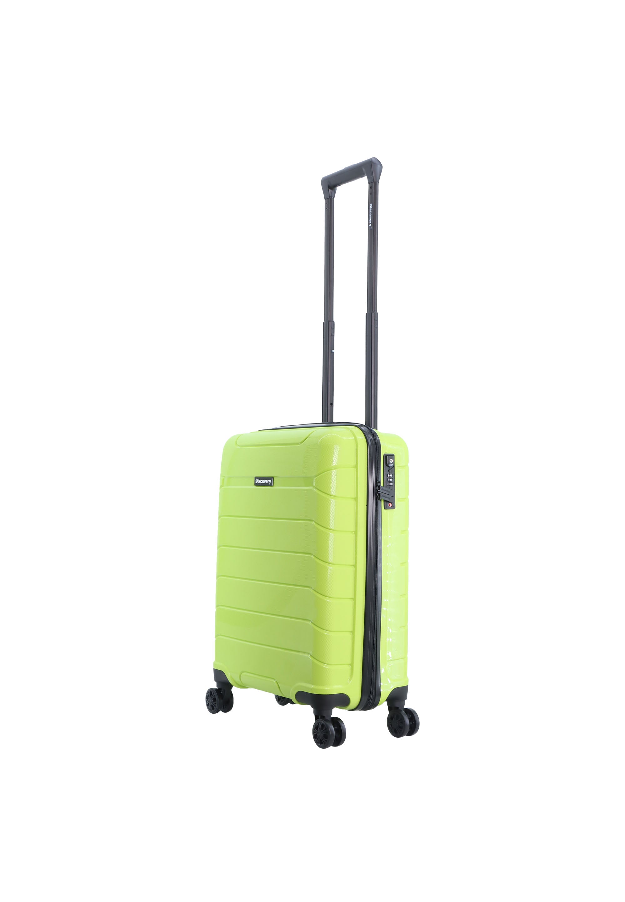 Discovery - Skyward Handgepäck Hartschalenkoffer / Trolley / Reisekoffer - 55cm - (Small) - Lime-grün