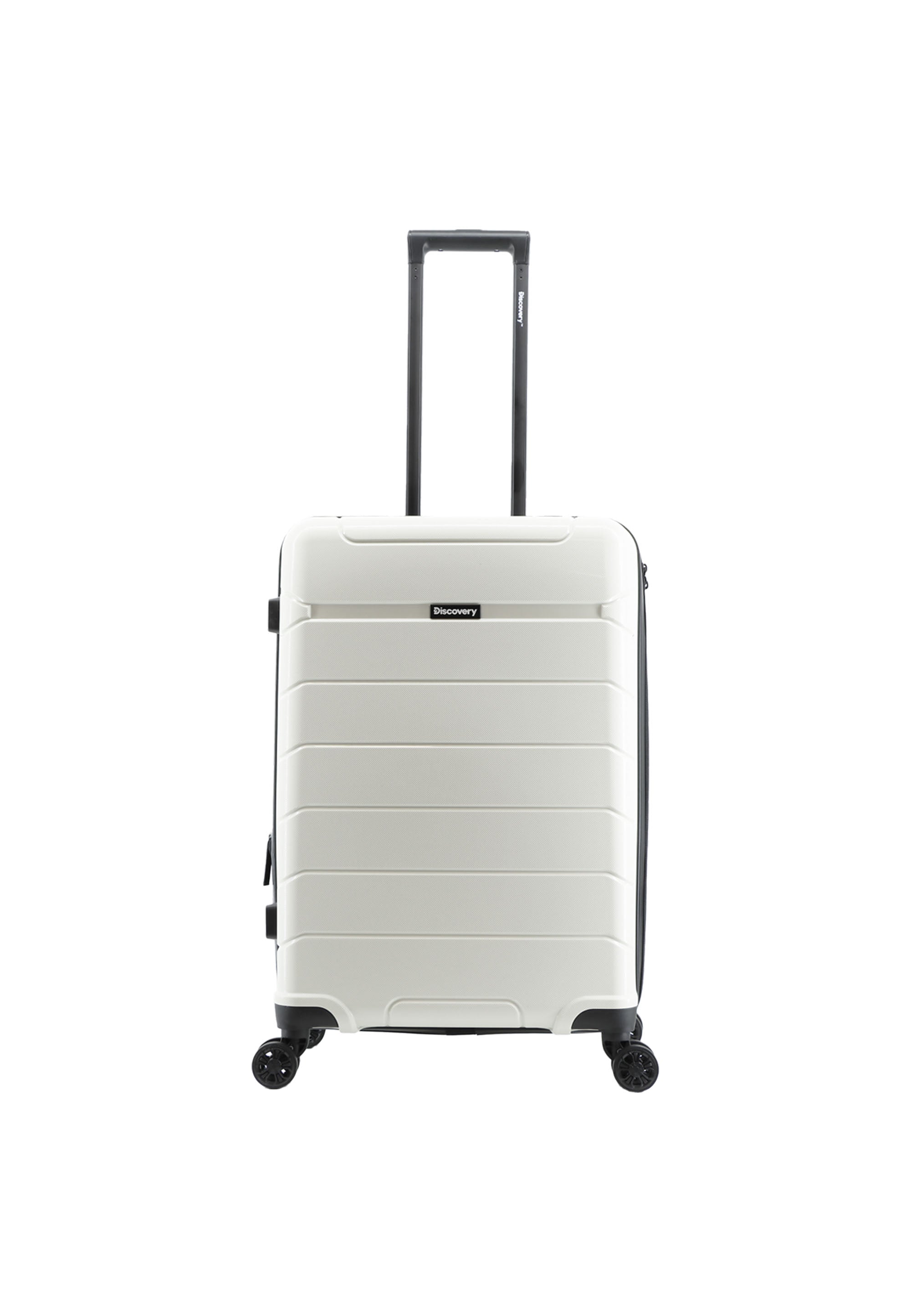 Discovery - Skyward Hartschalenkoffer / Trolley / Reisekoffer - 65 cm - (Medium) - Weiß