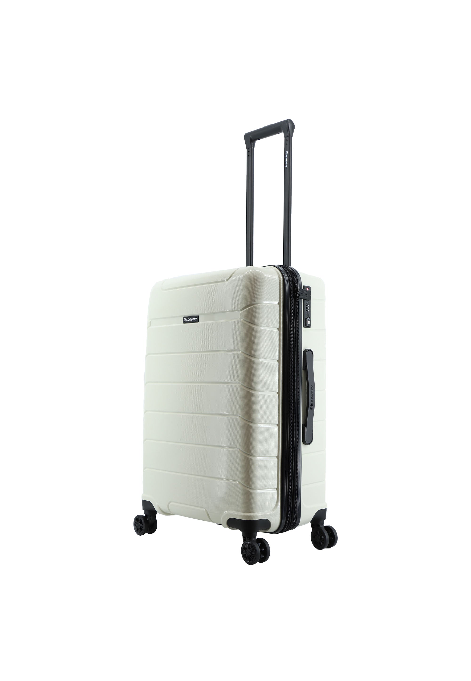 Discovery - Skyward Hartschalenkoffer / Trolley / Reisekoffer - 65 cm - (Medium) - Weiß