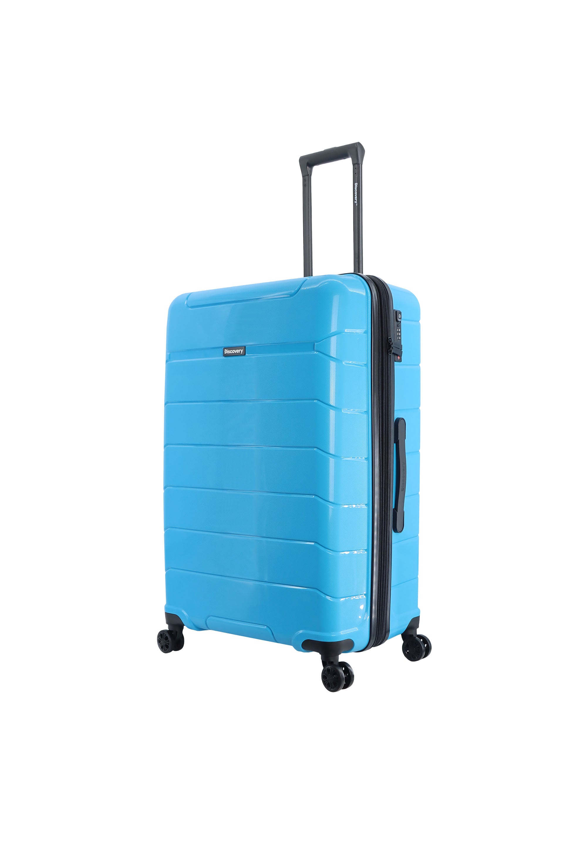 Discovery - Skyward Hartschalenkoffer / Trolley / Reisekoffer - 75cm - (Large) - Blau