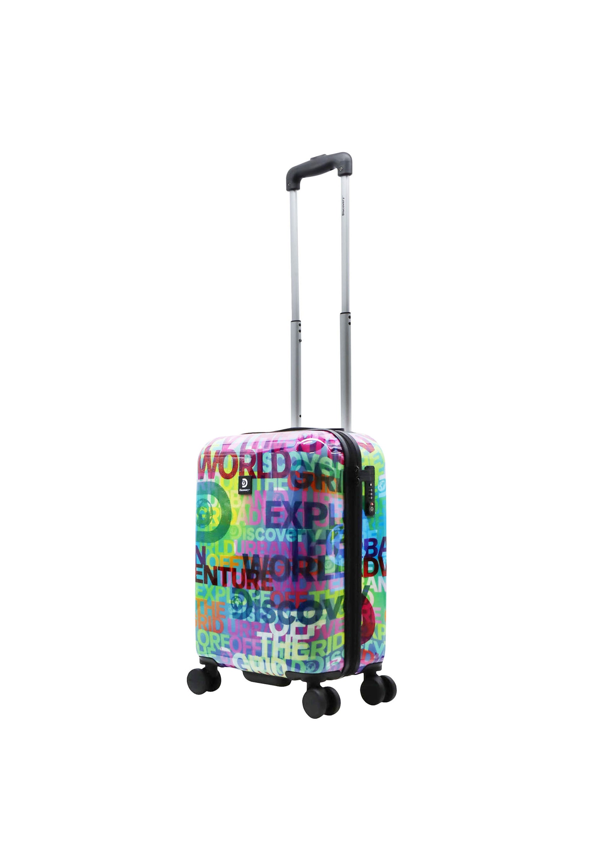 Discovery - Explore The World Handgepäck Hartschalenkoffer / Trolley / Reisekoffer - 55cm - (Small)