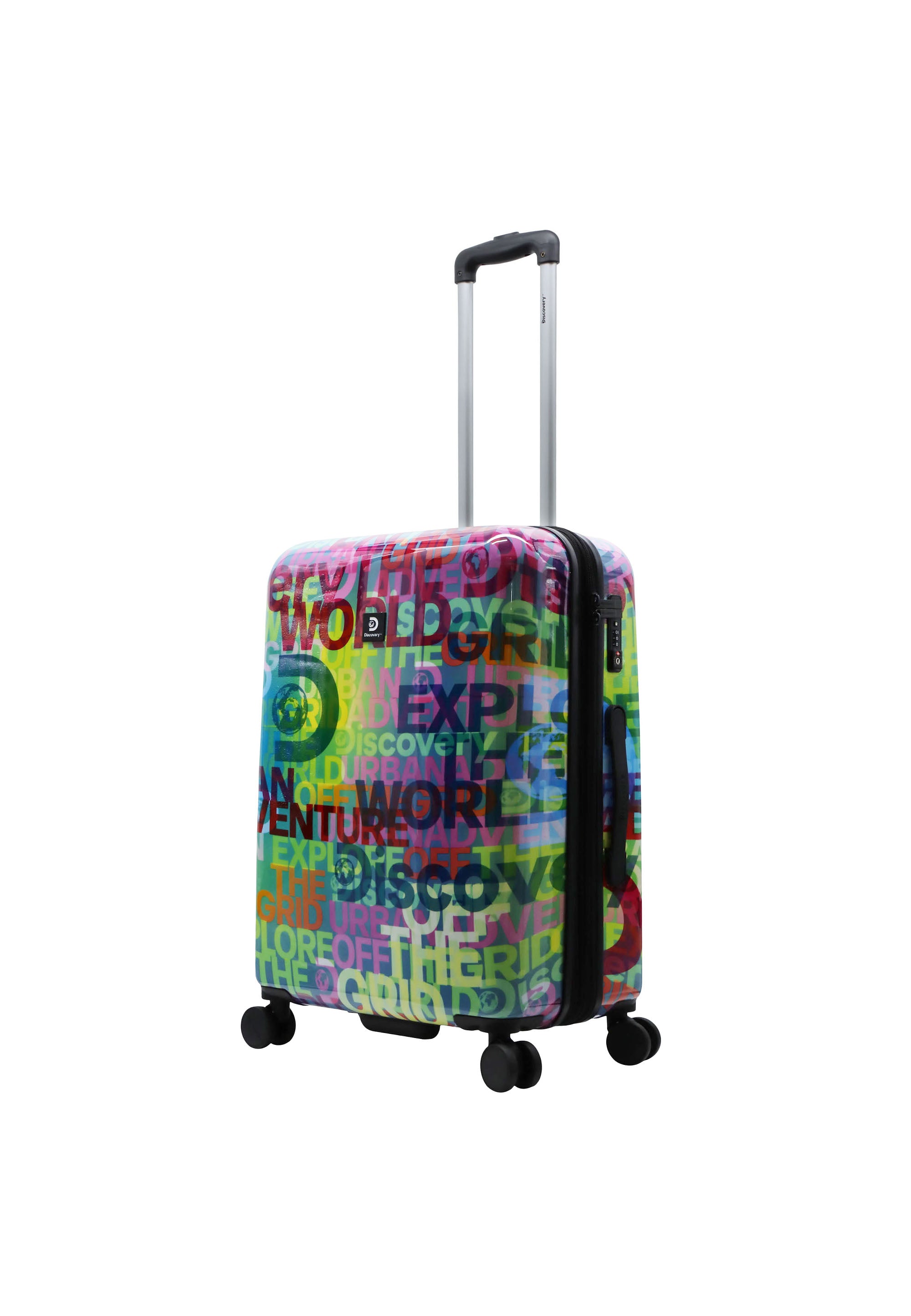 Discovery - Explore The World Hartschalenkoffer / Trolley / Reisekoffer - 67cm - (Medium)