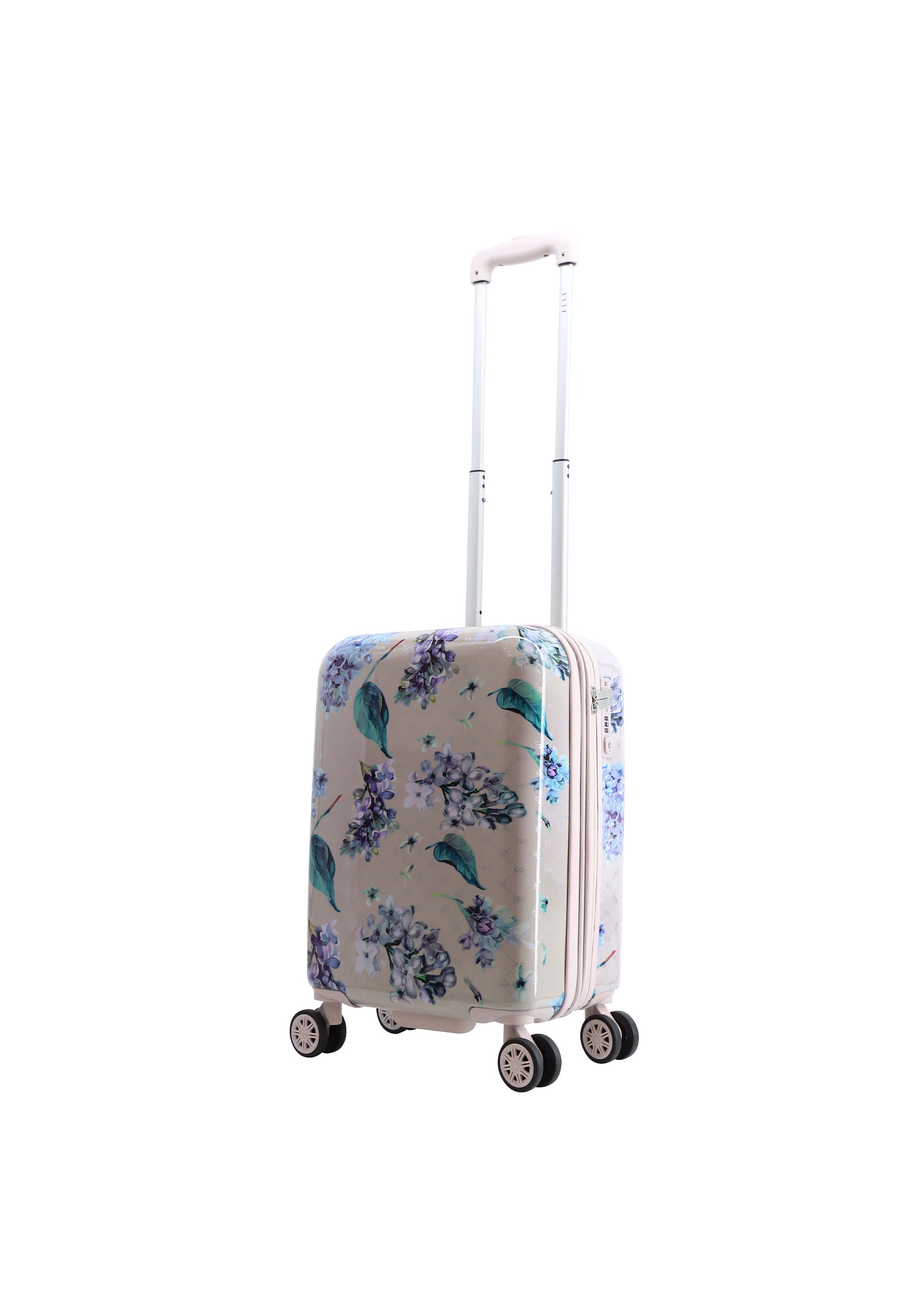ELLE - Floret Handgepäck Hartschalenkoffer / Trolley / Reisekoffer - 55 cm - (Small) - Lila