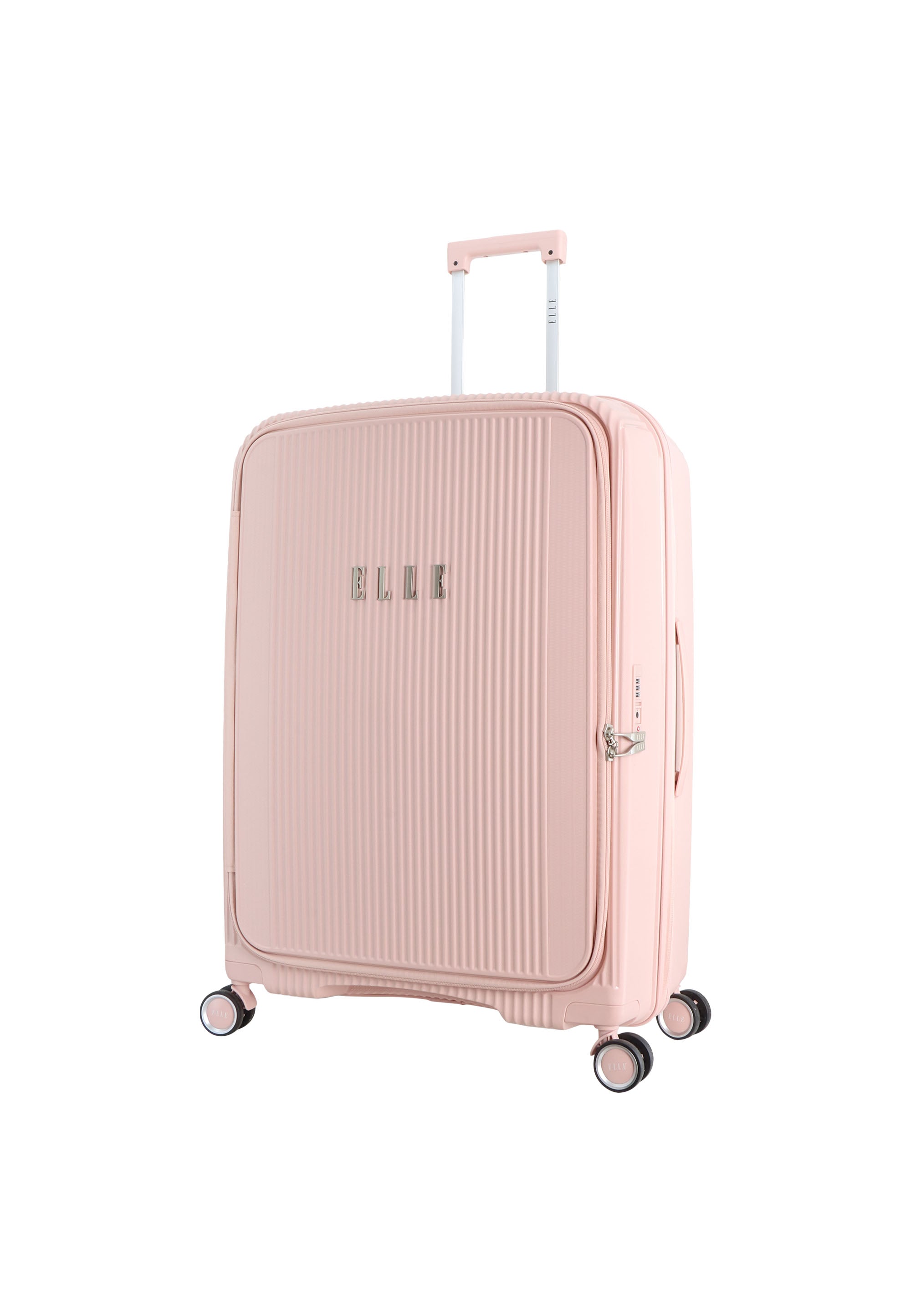 ELLE Da'Vine Hartschalenkoffer / Trolley / Reisekoffer Rosa