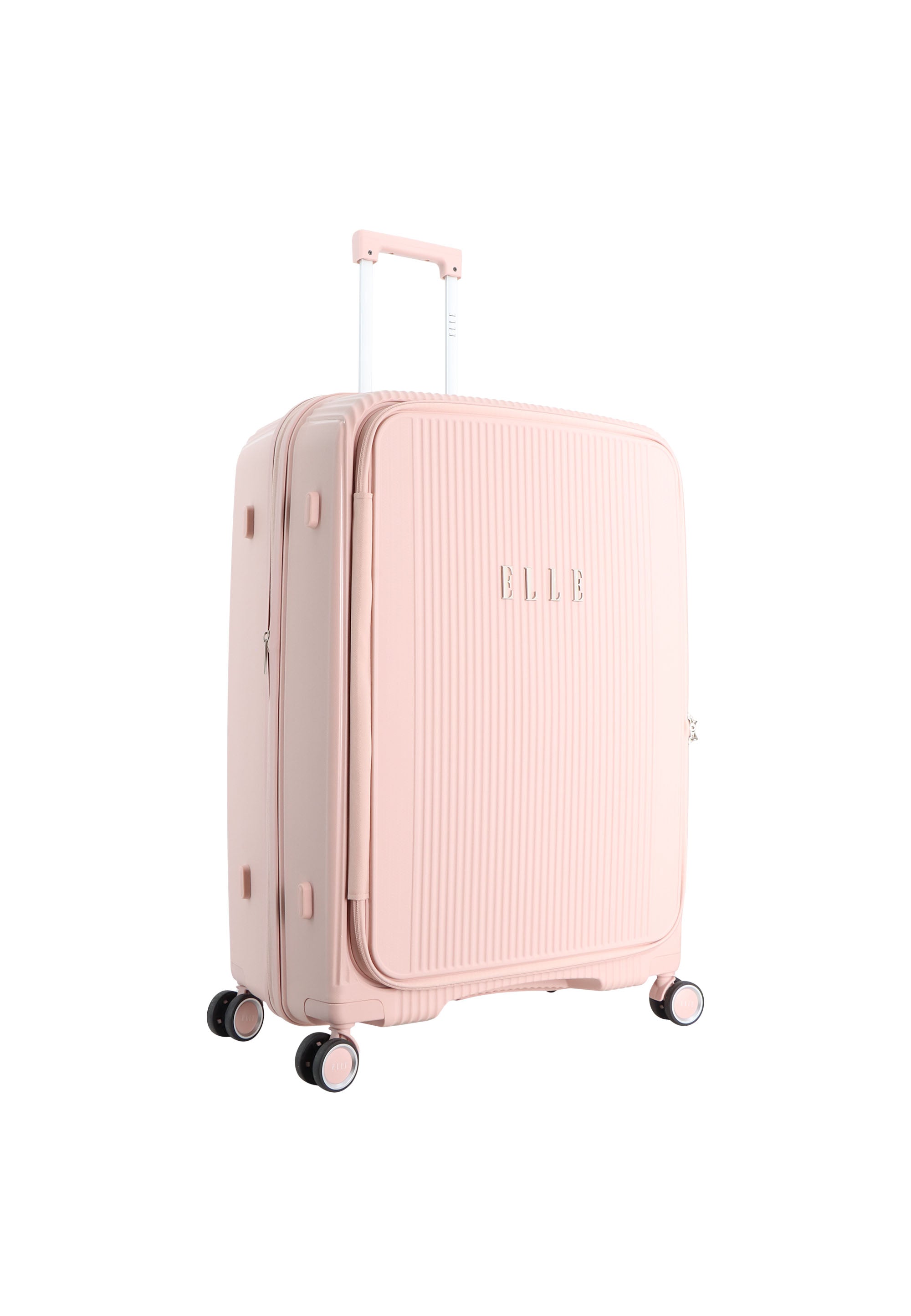 ELLE Da'Vine Hartschalenkoffer / Trolley / Reisekoffer Rosa