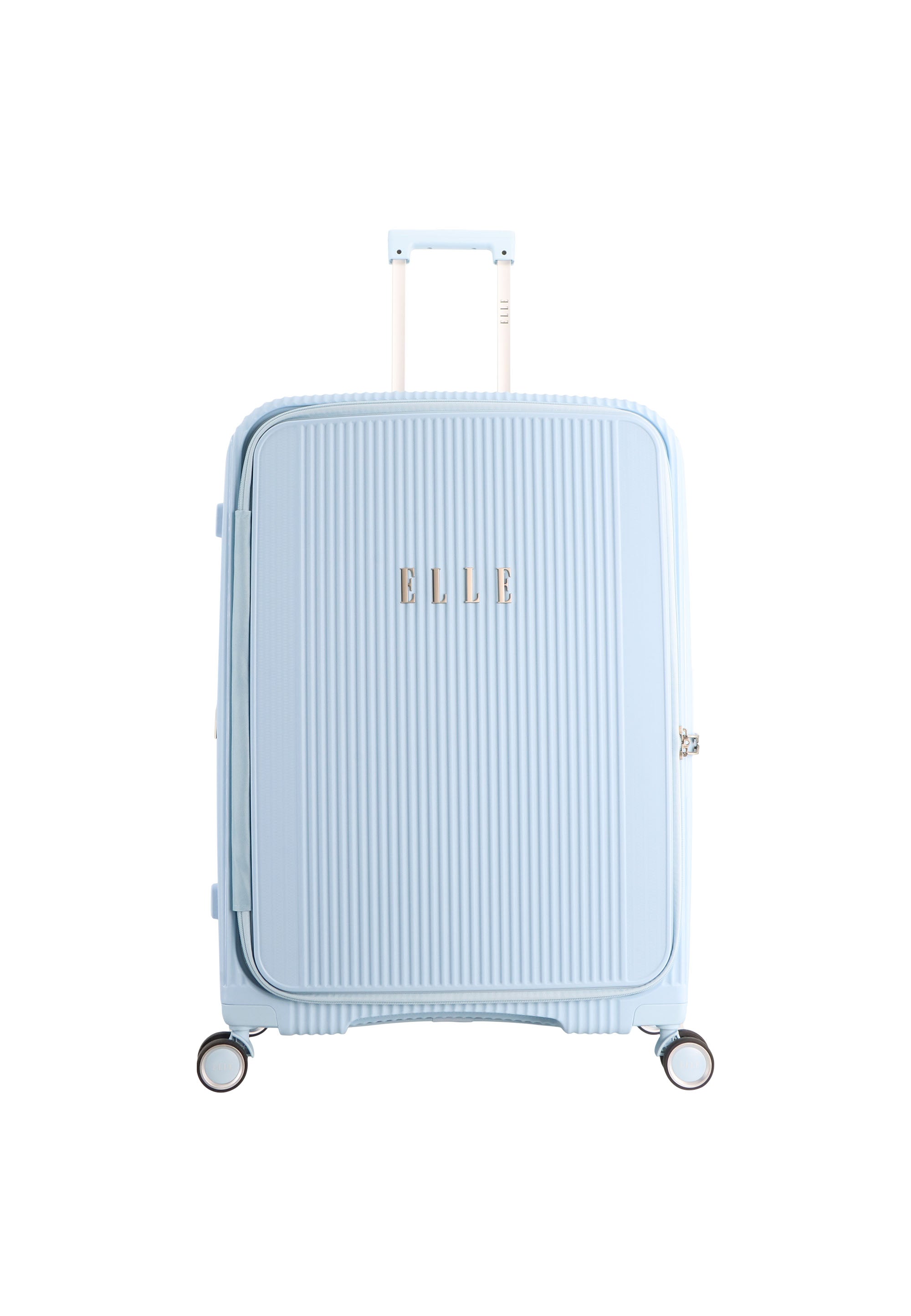 ELLE Da'Vine Hartschalenkoffer / Trolley / Reisekoffer Hellblau